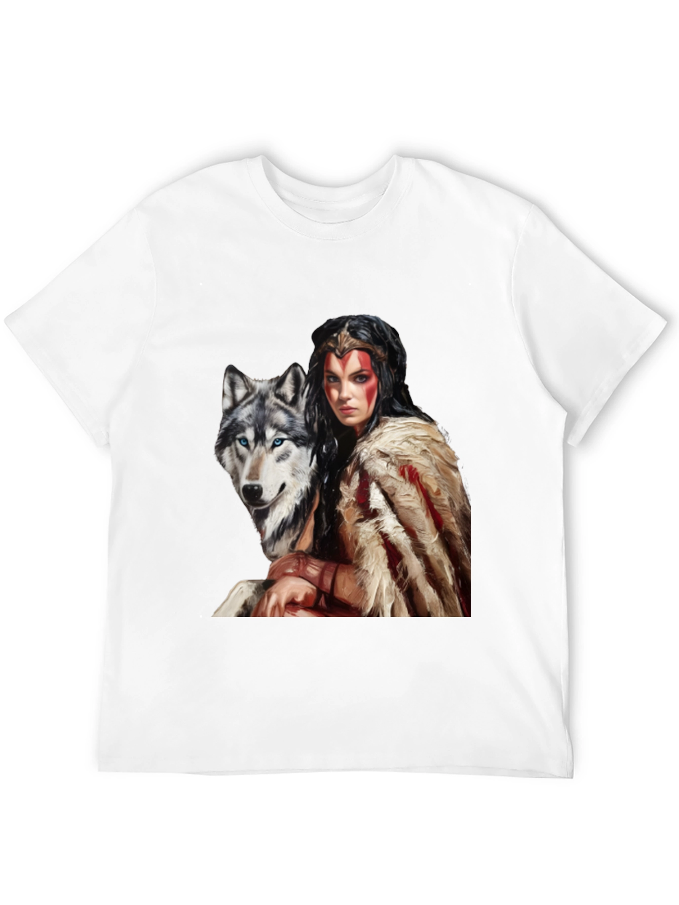 Wolf Warrior Graphic T-Shirt - Unisex