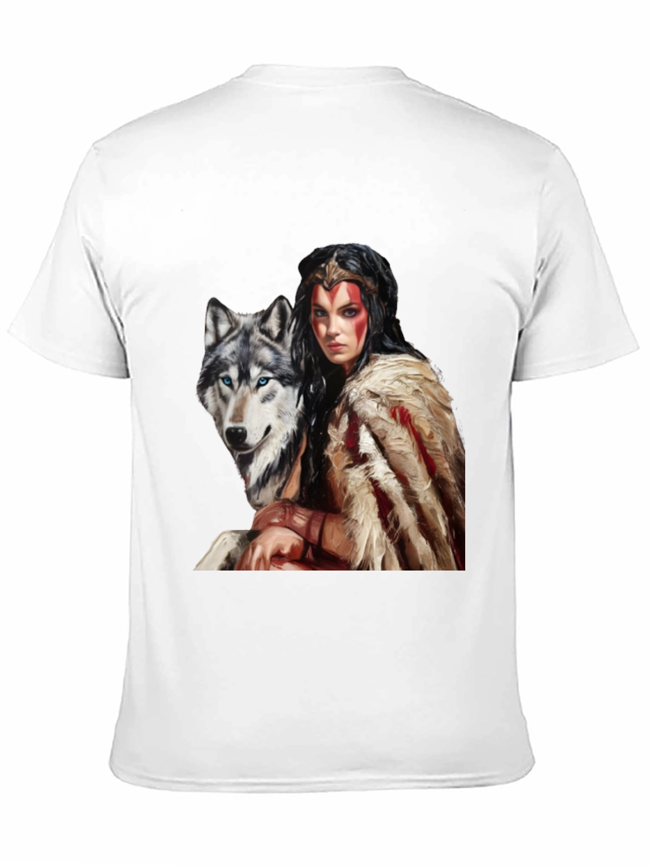 Wolf Warrior Graphic T-Shirt - Unisex