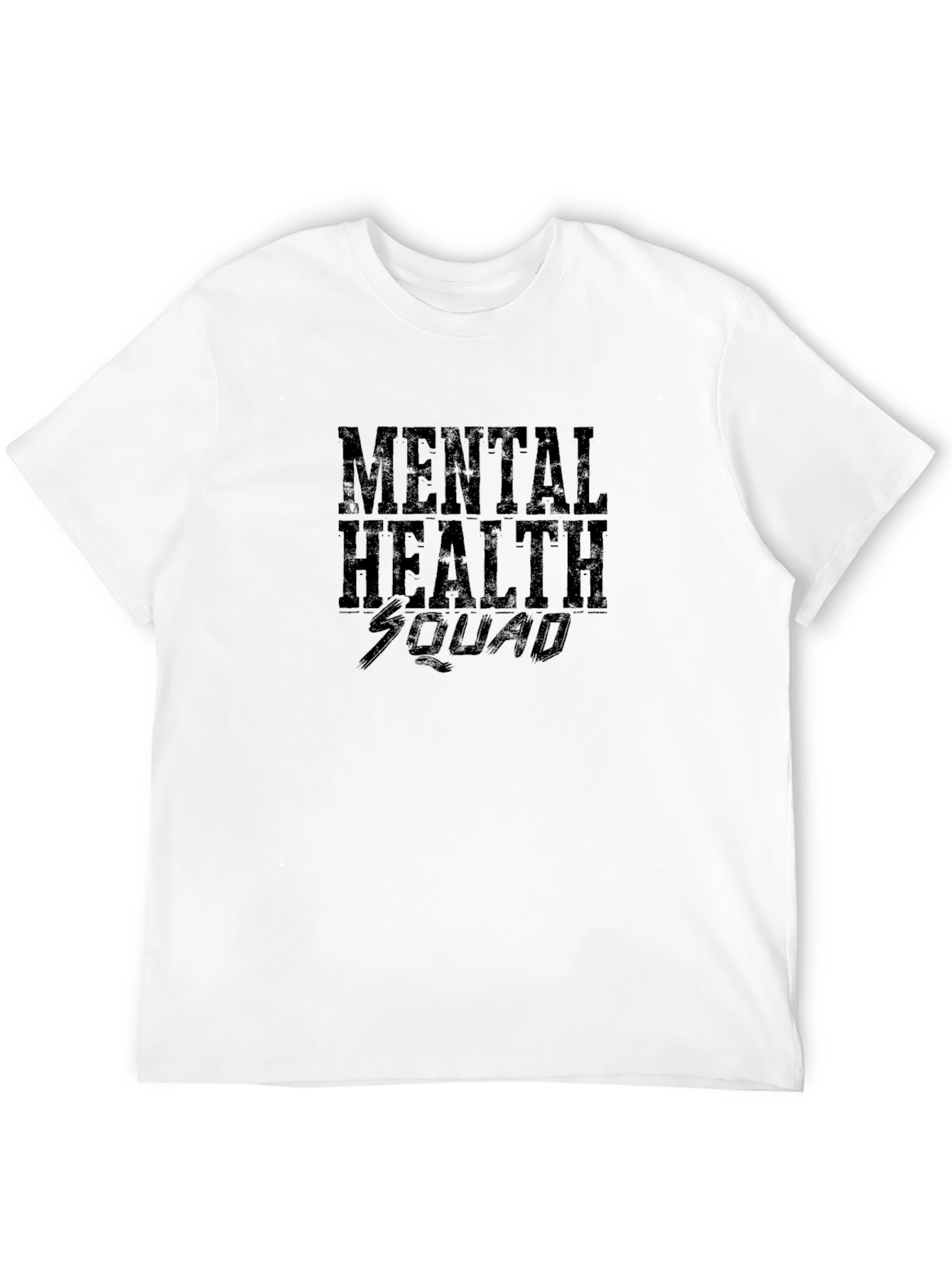 Mental Health Squad Graphic T-Shirt - Black