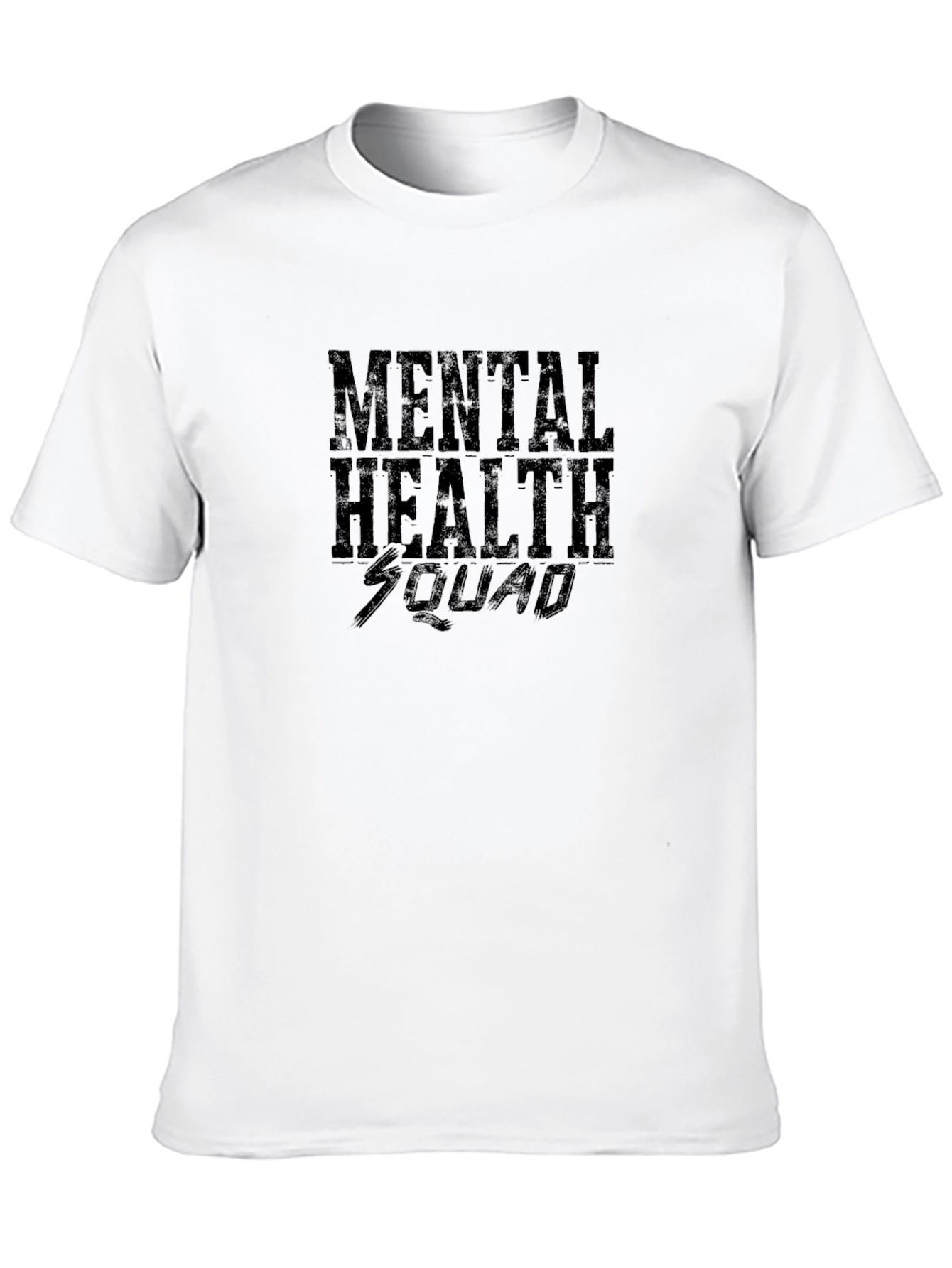 Mental Health Squad Graphic T-Shirt - Black