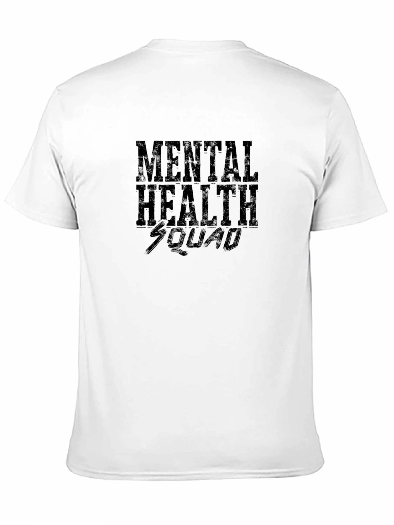 Mental Health Squad Graphic T-Shirt - Black