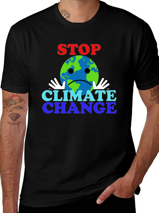 Stop Climate Change Graphic Tee