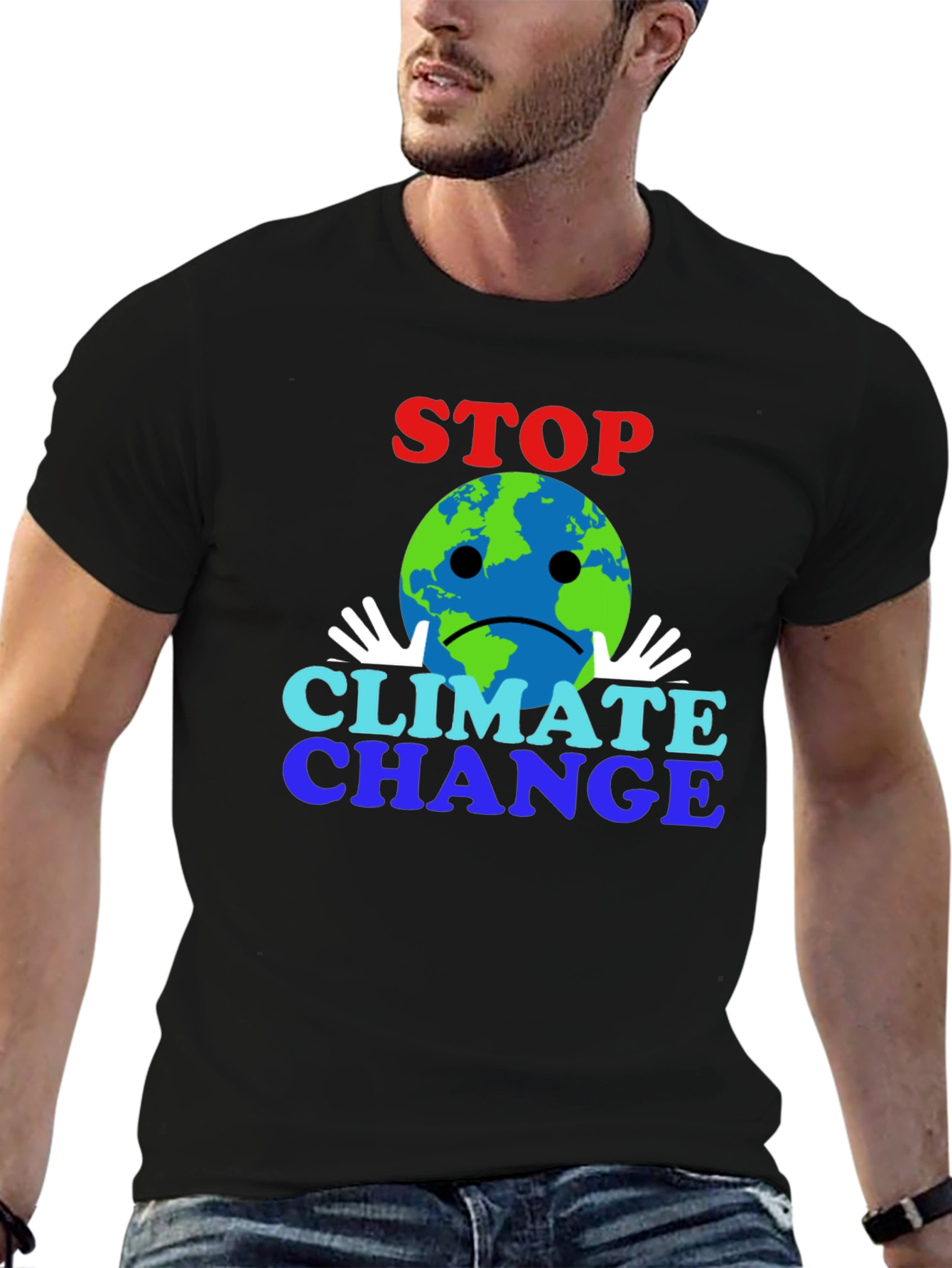 Stop Climate Change Graphic Tee