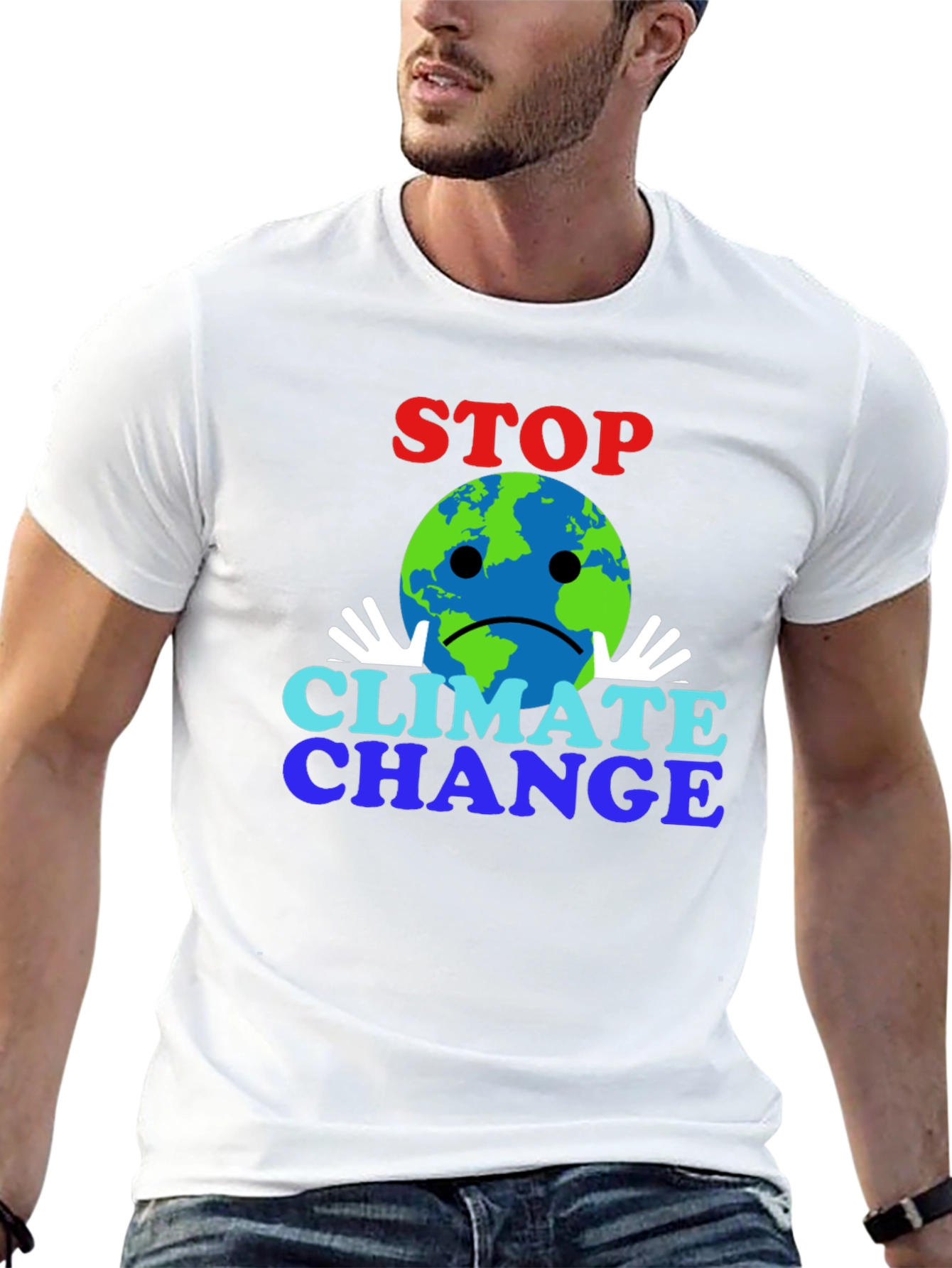 Stop Climate Change Graphic Tee