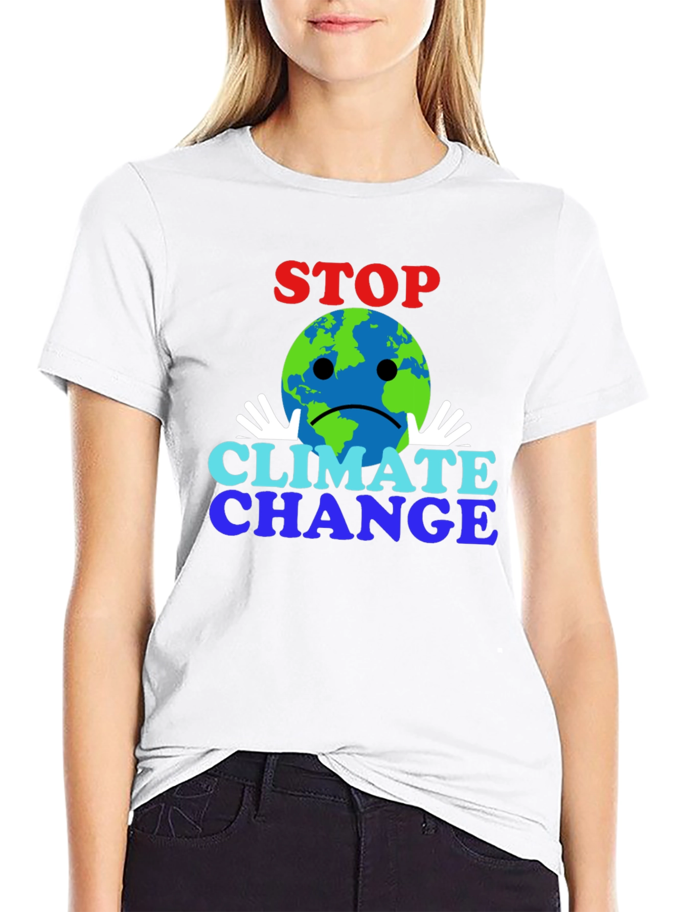 Stop Climate Change Graphic Tee