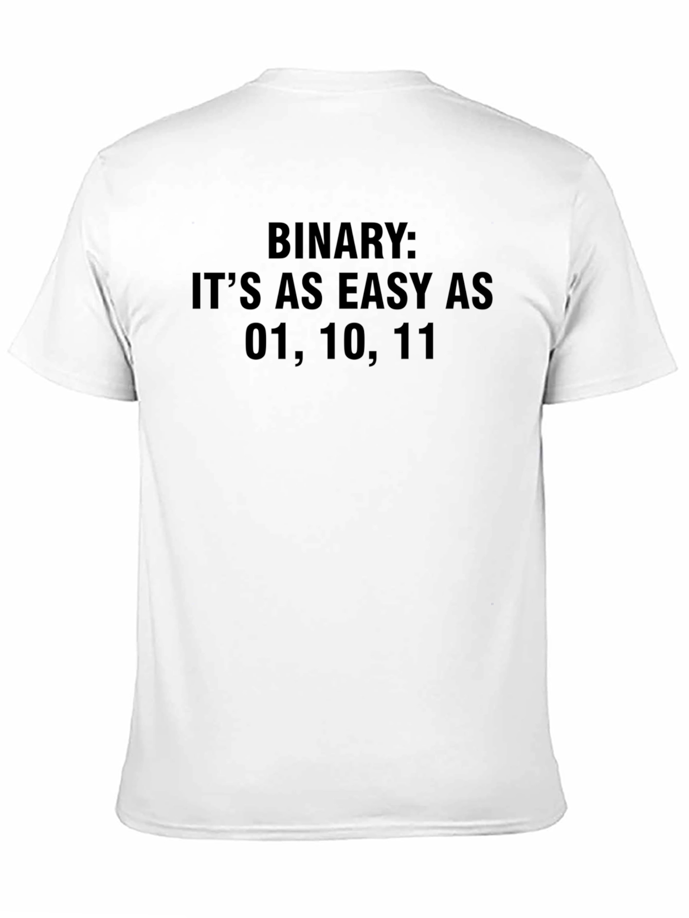 Binary Code Easy Math T-Shirt