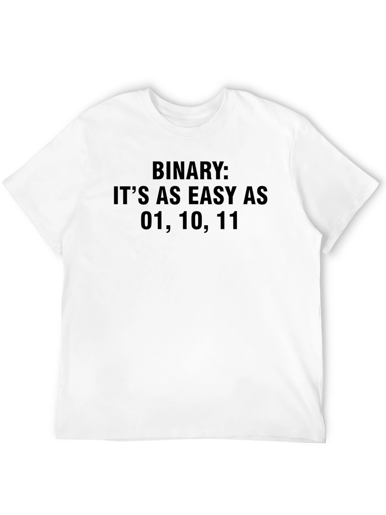 Binary Code Easy Math T-Shirt