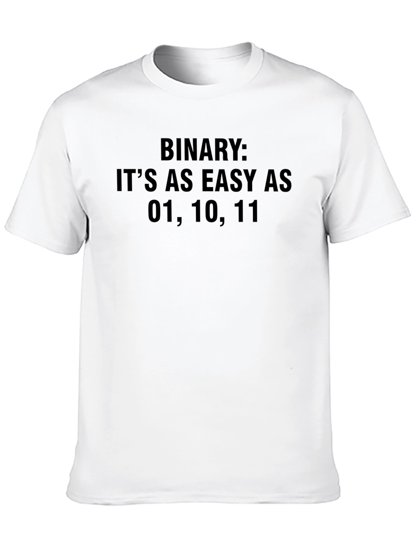 Binary Code Easy Math T-Shirt