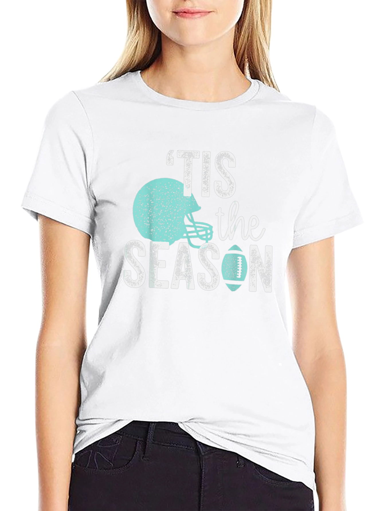 Tis The Season Football T-Shirt