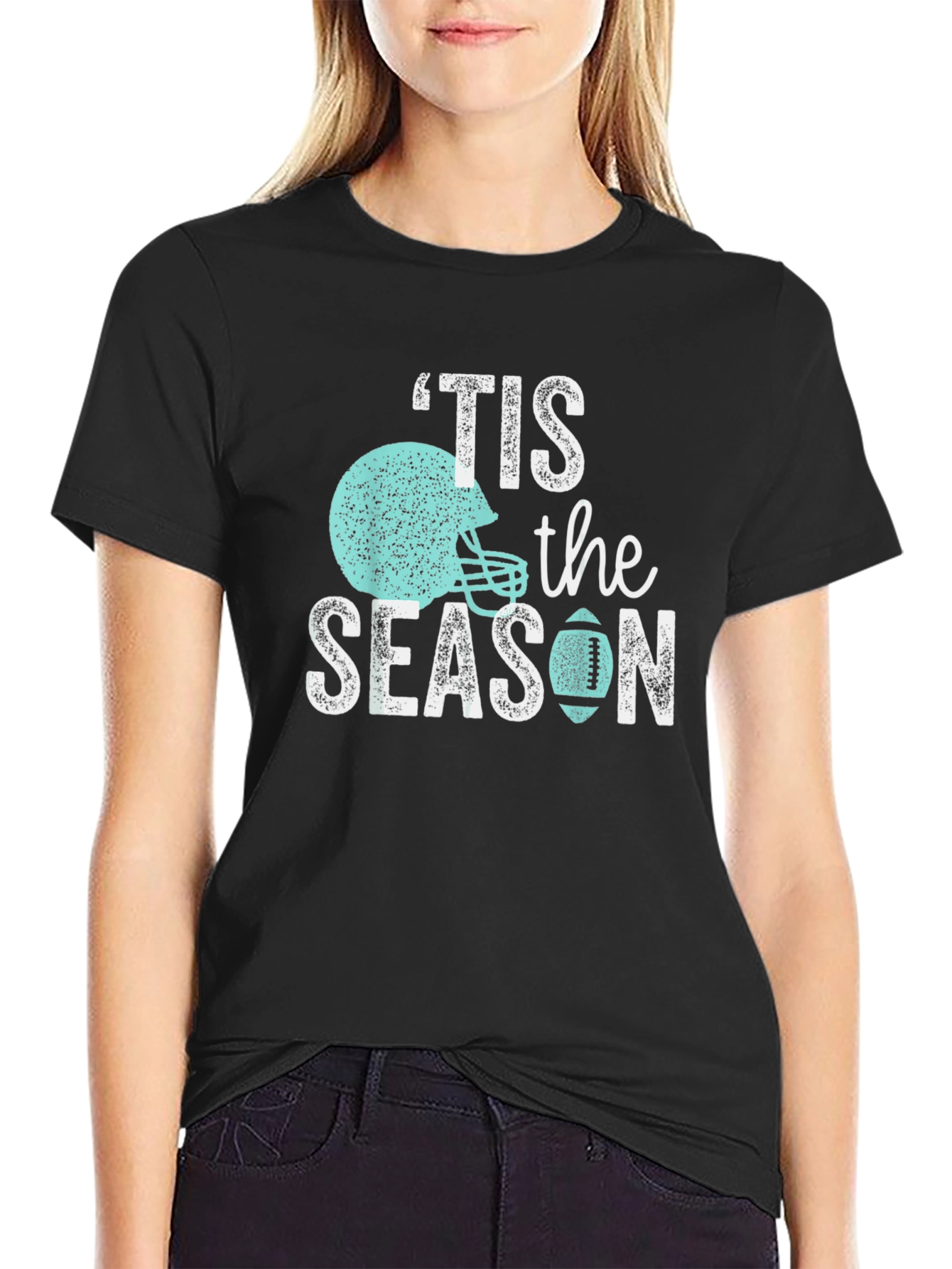 Tis The Season Football T-Shirt