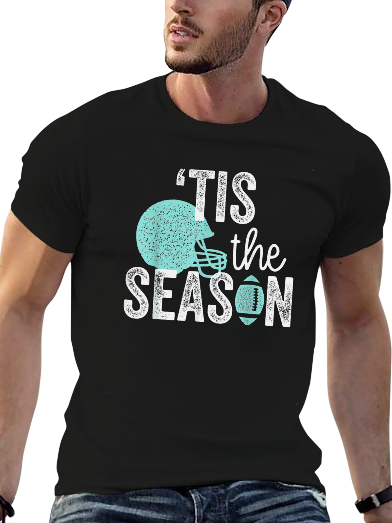 Tis The Season Football T-Shirt