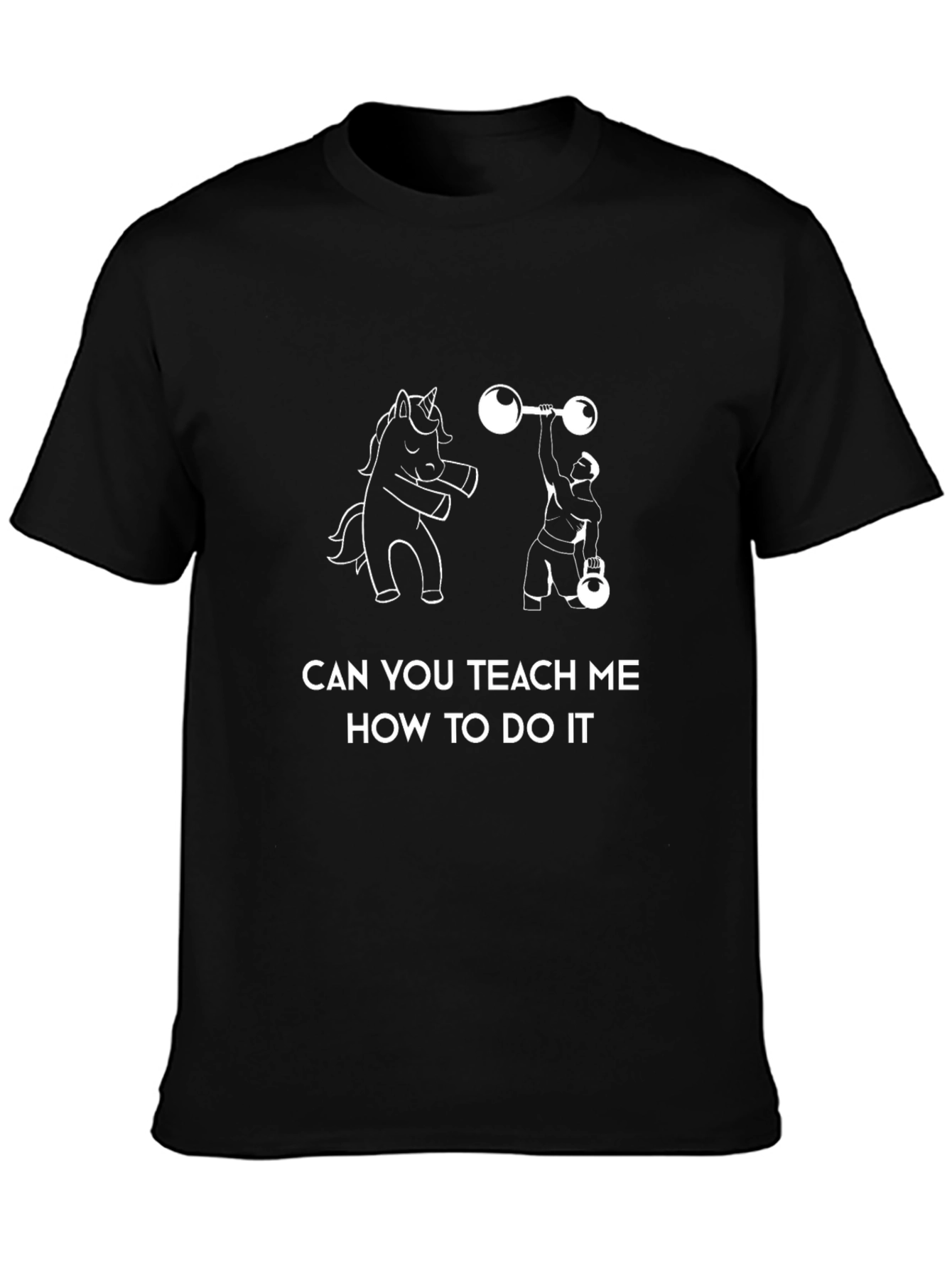 Unicorn Lifting Funny T-Shirt