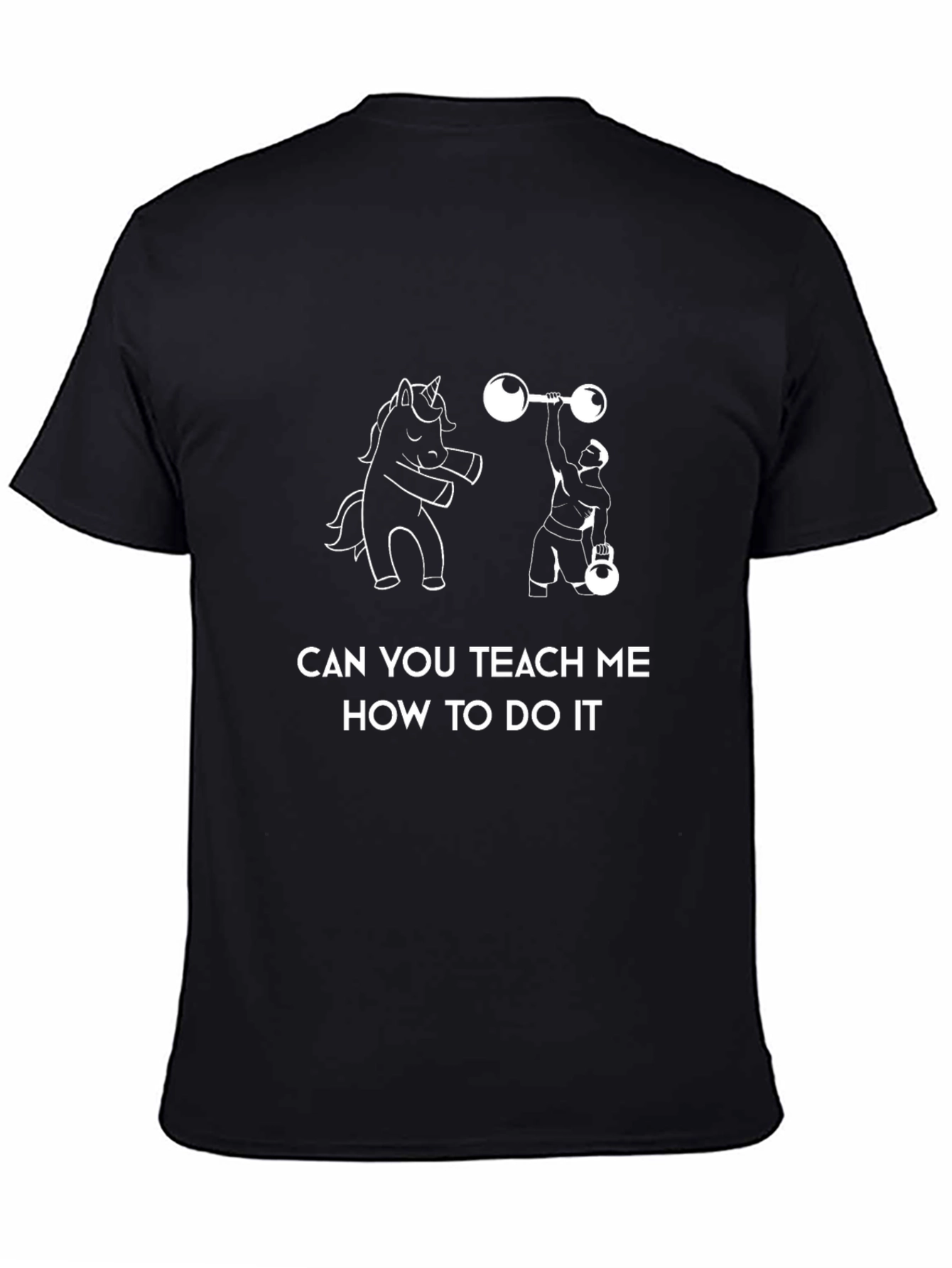 Unicorn Lifting Funny T-Shirt