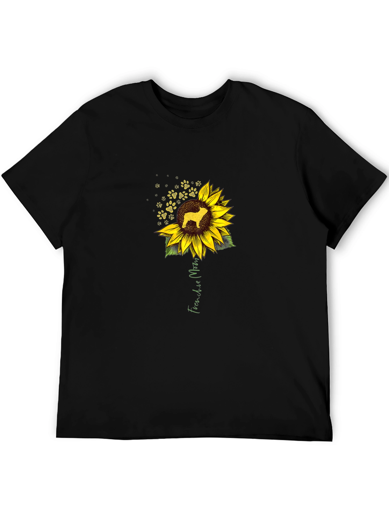 Dog Lover Sunflower Graphic Tee