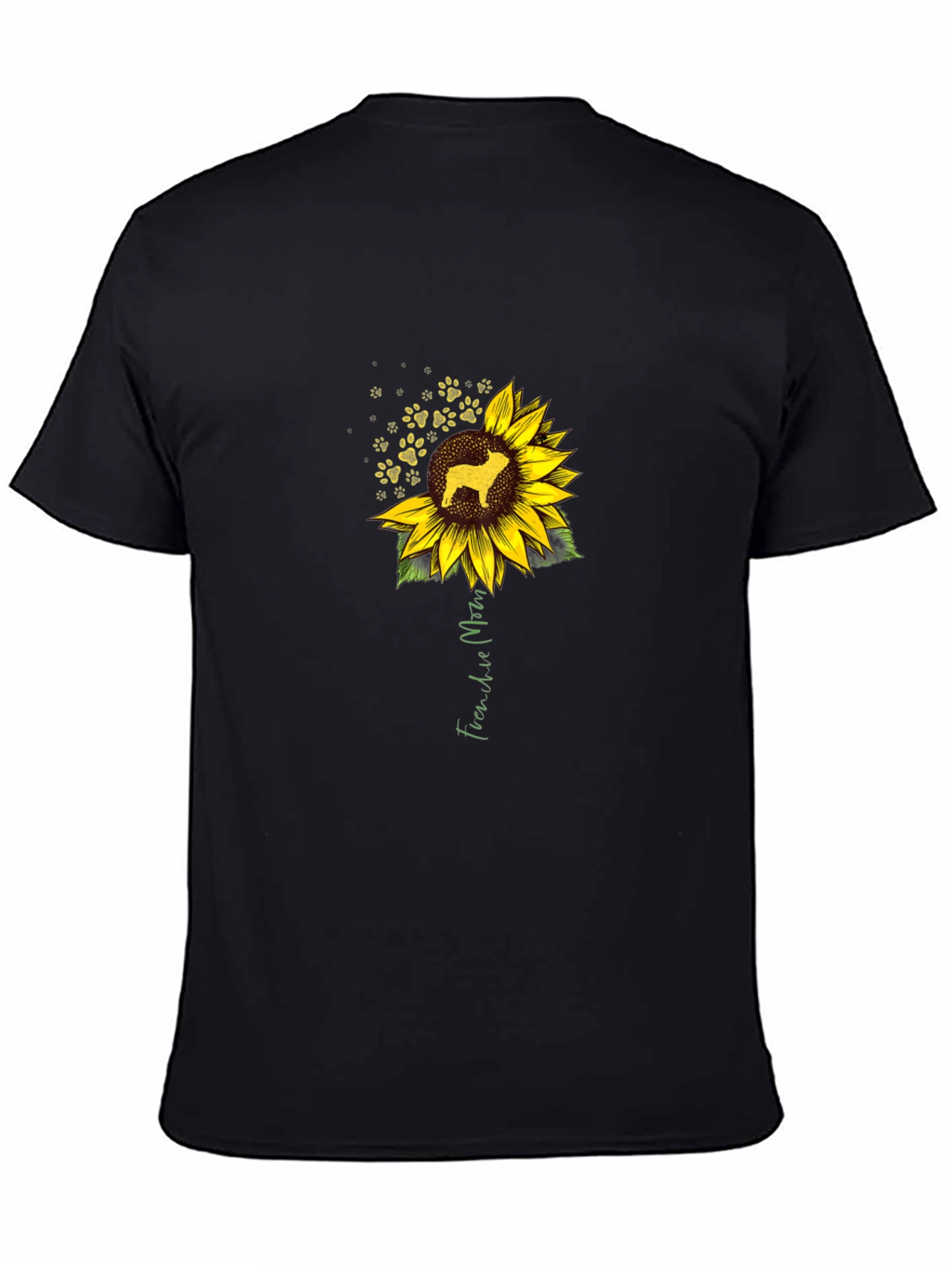 Dog Lover Sunflower Graphic Tee