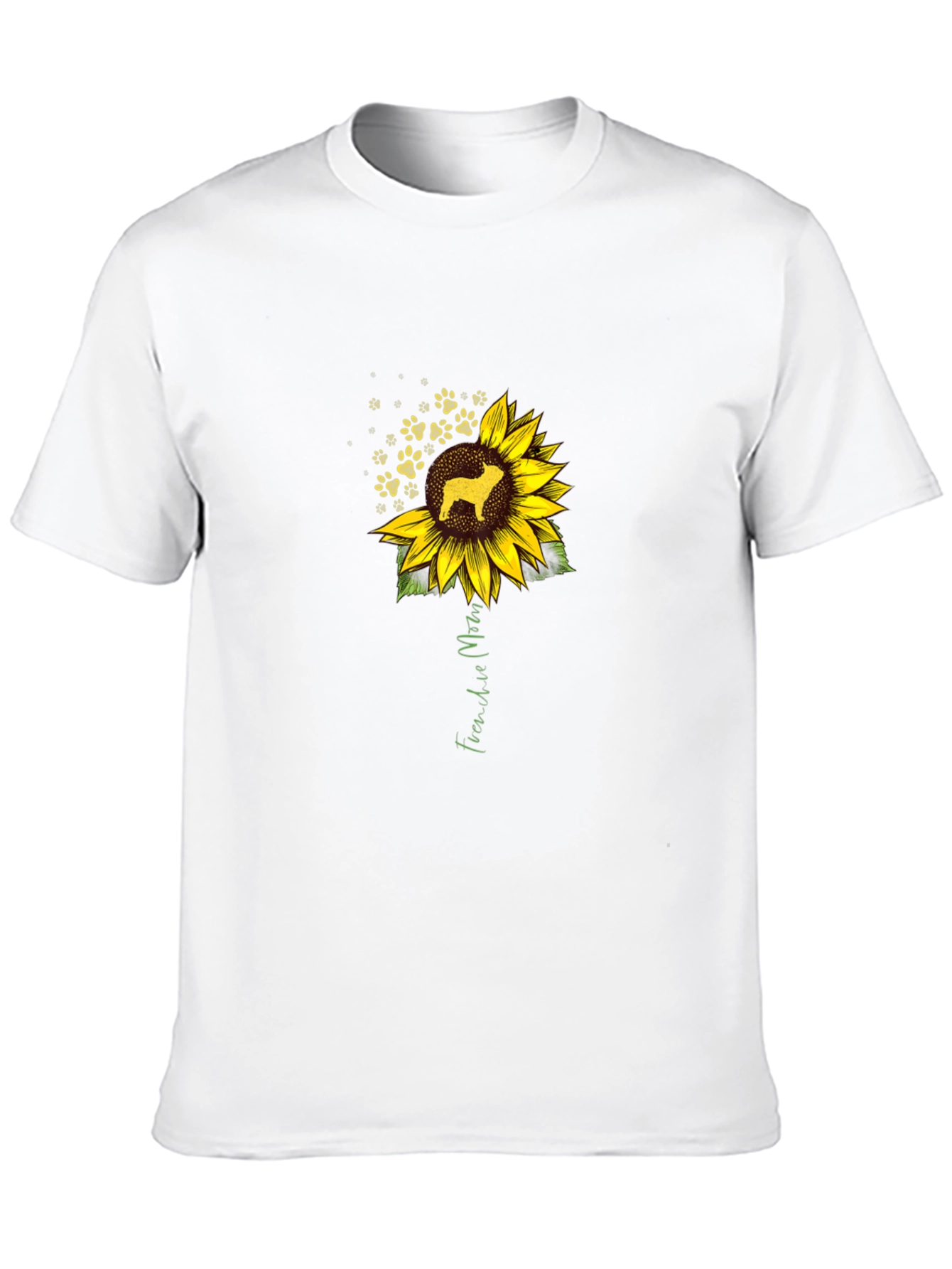 Dog Lover Sunflower Graphic Tee