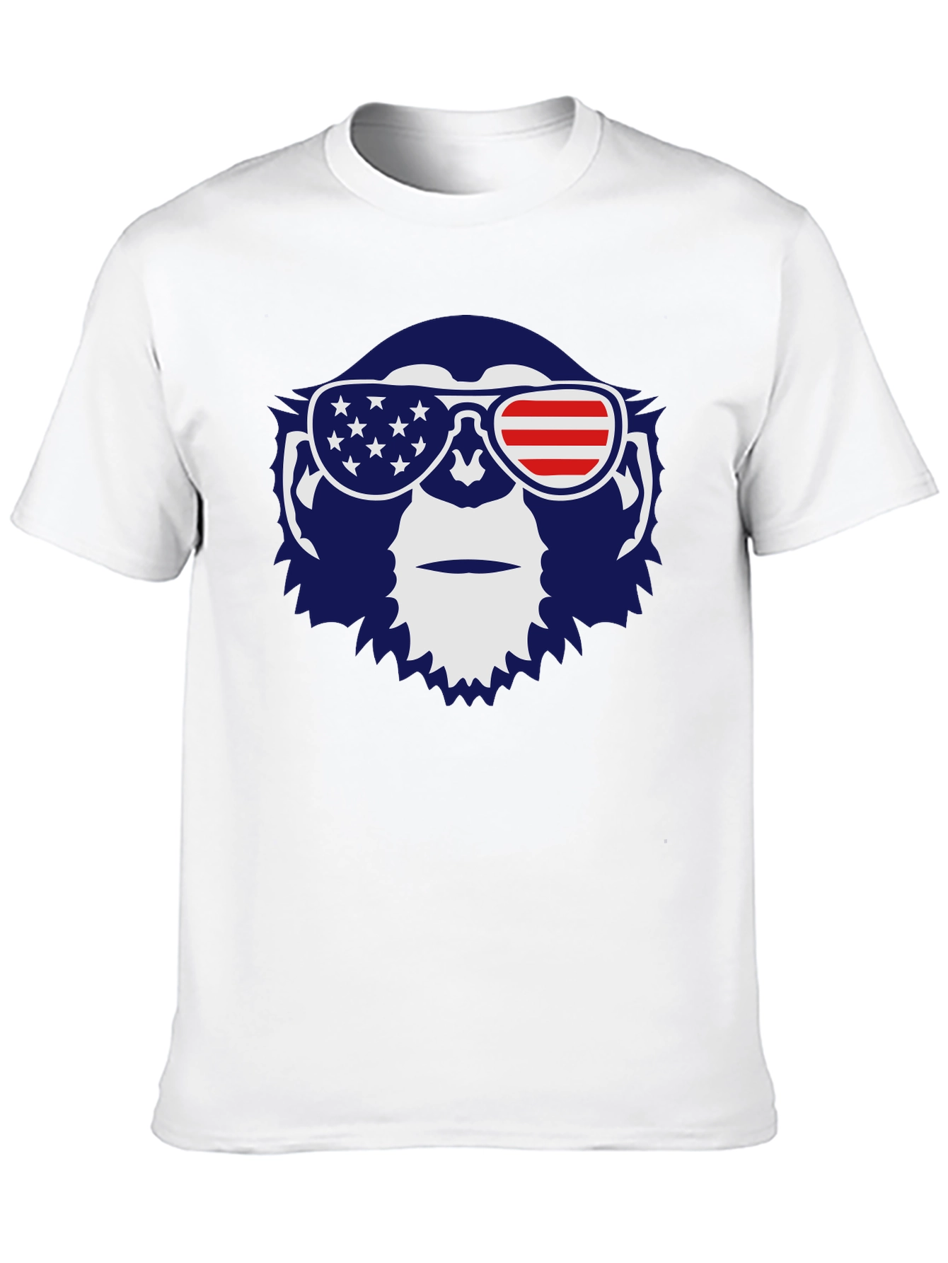 Patriotic Monkey Graphic Tee