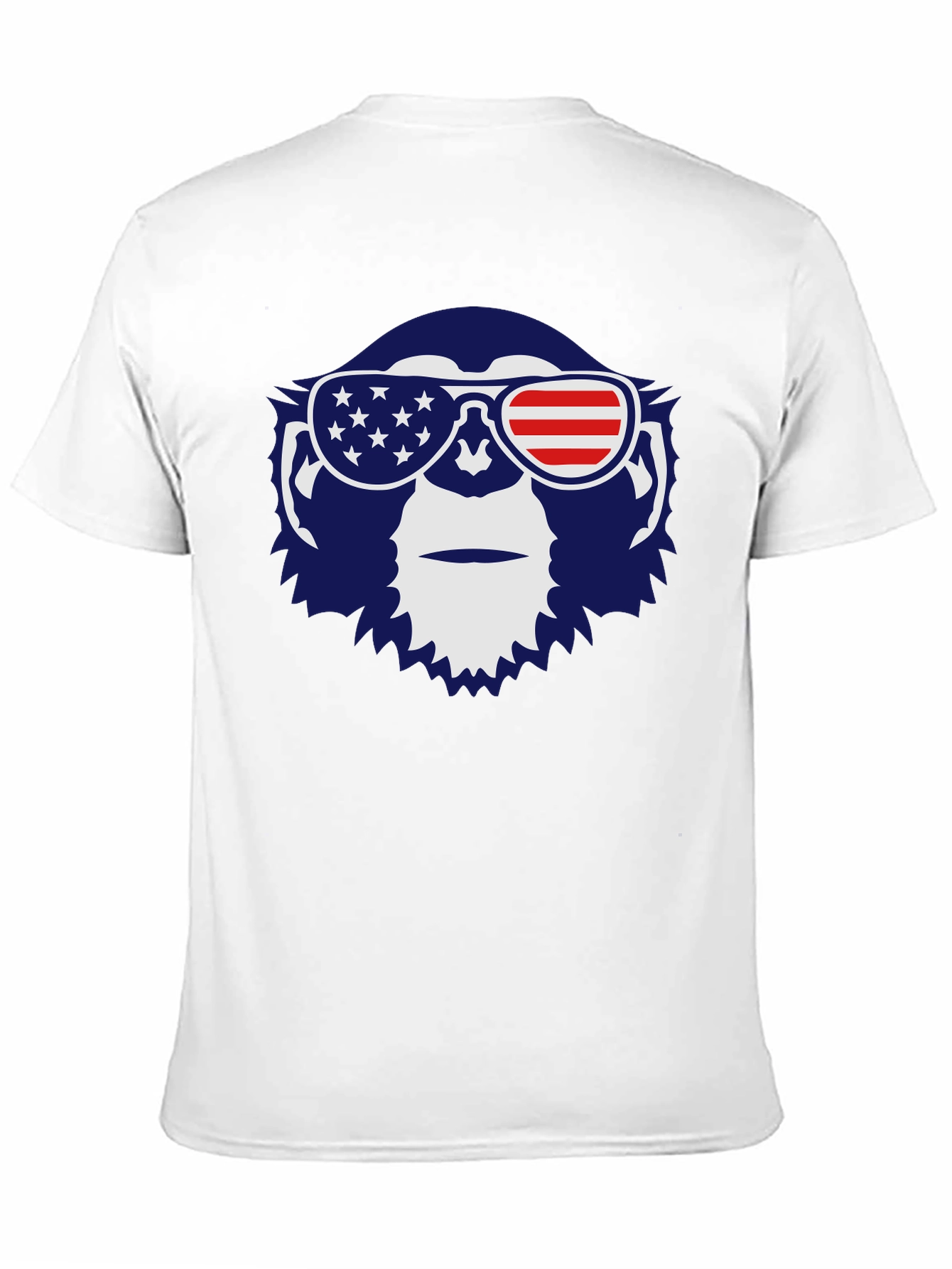 Patriotic Monkey Graphic Tee