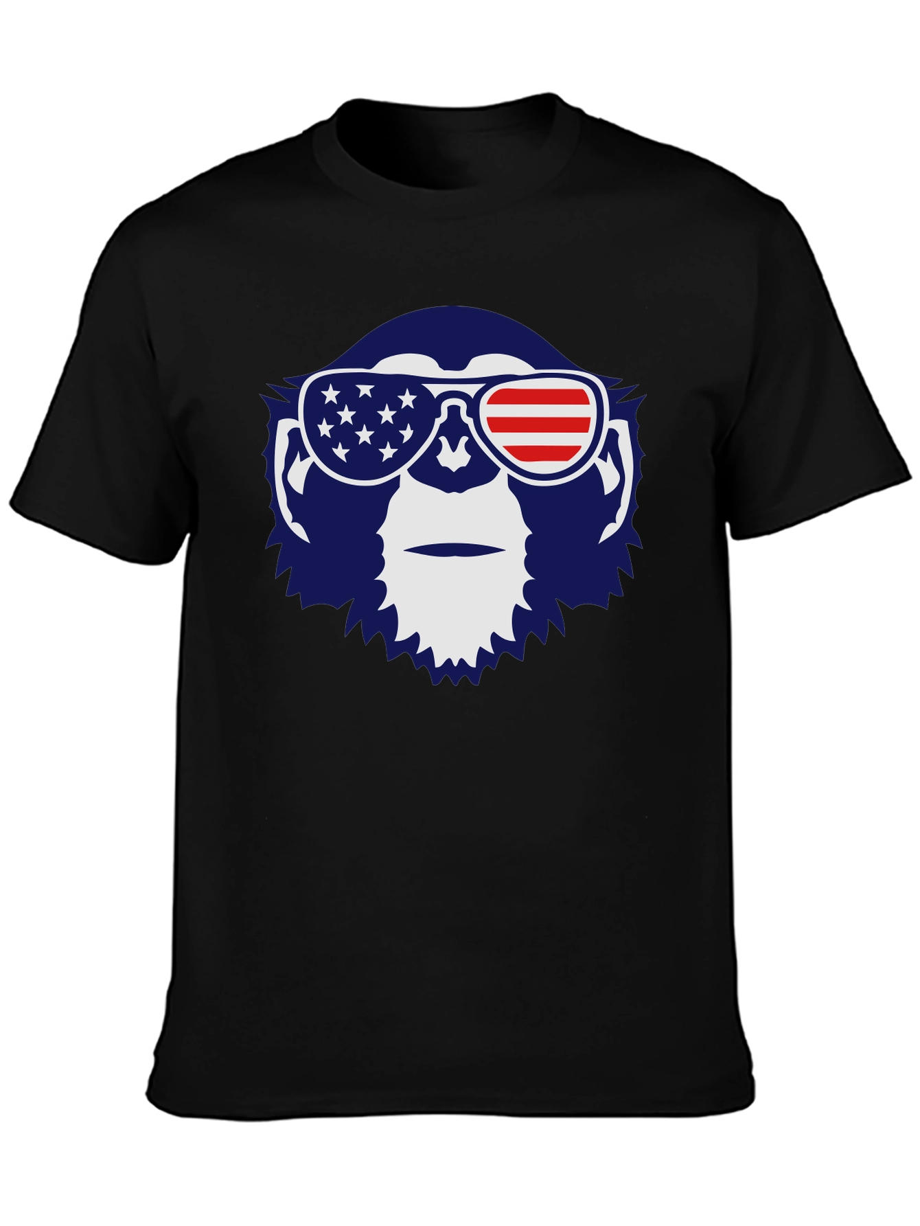Patriotic Monkey Graphic Tee