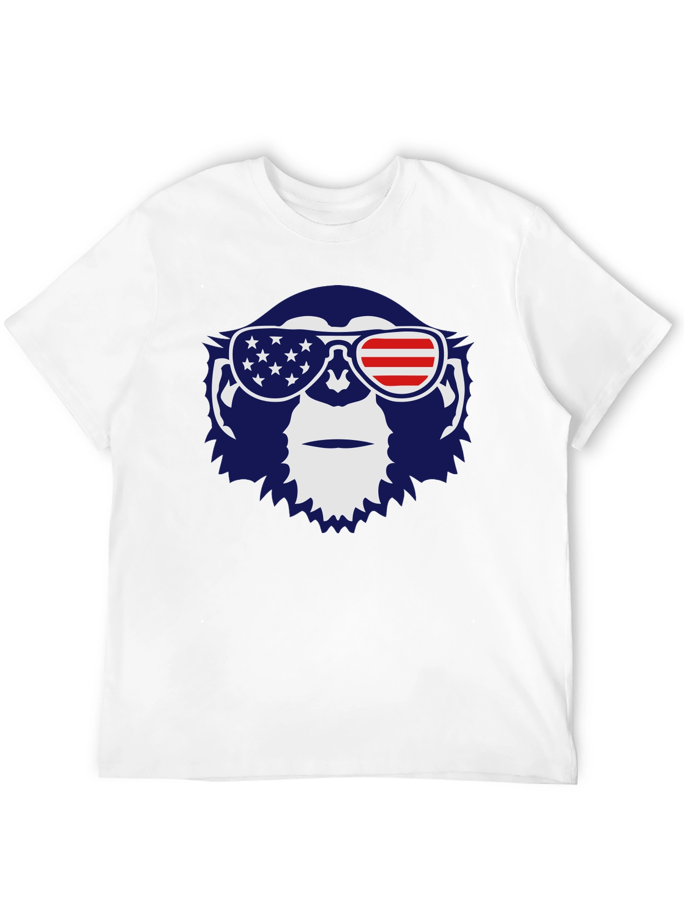Patriotic Monkey Graphic Tee