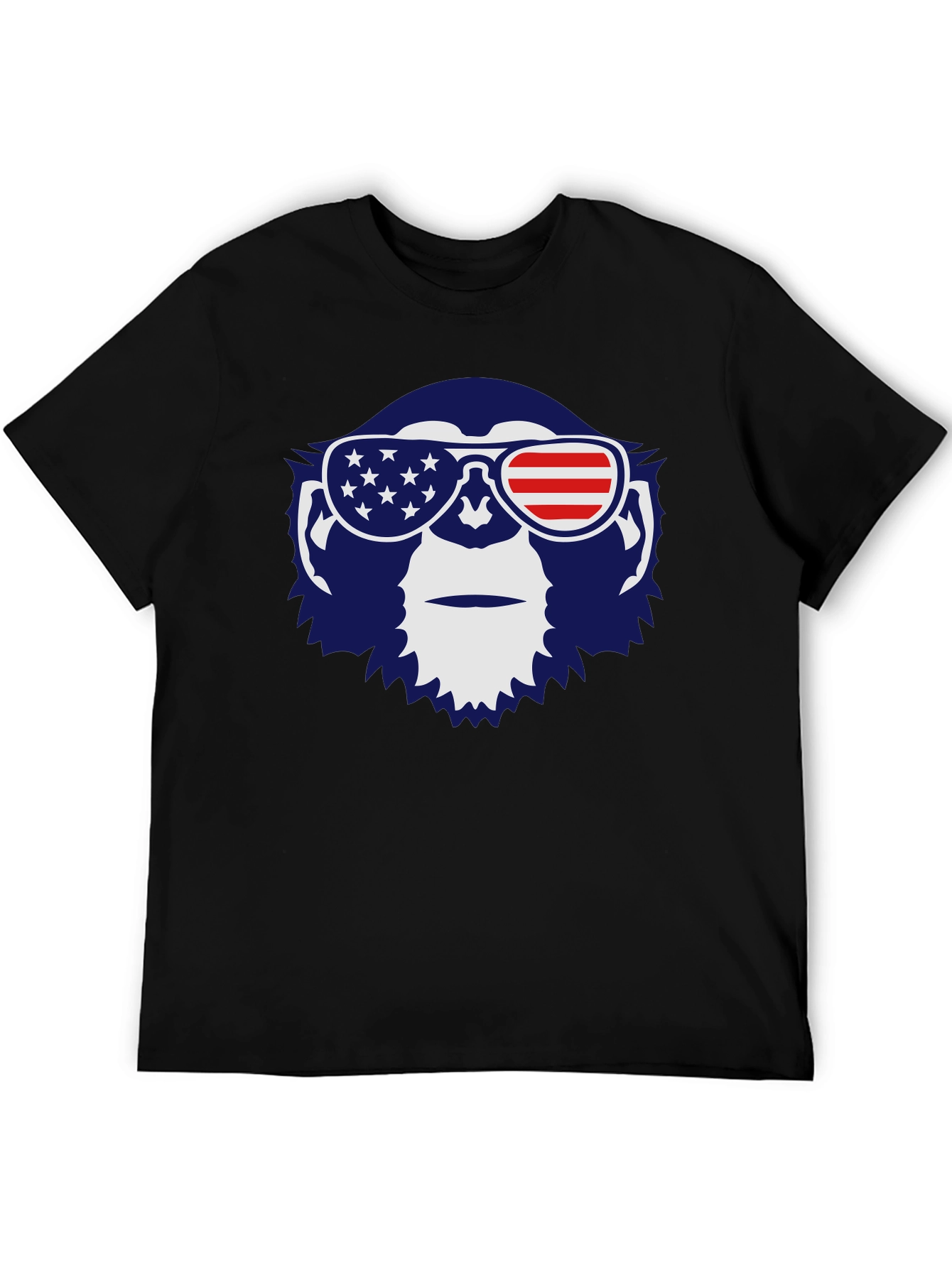 Patriotic Monkey Graphic Tee