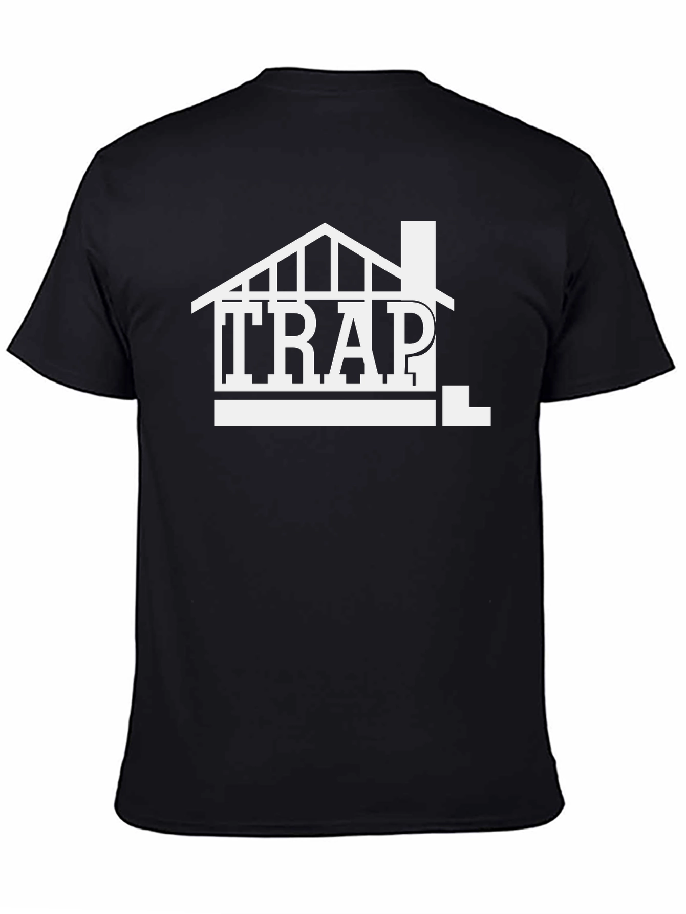 Trap House Black Graphic Tee