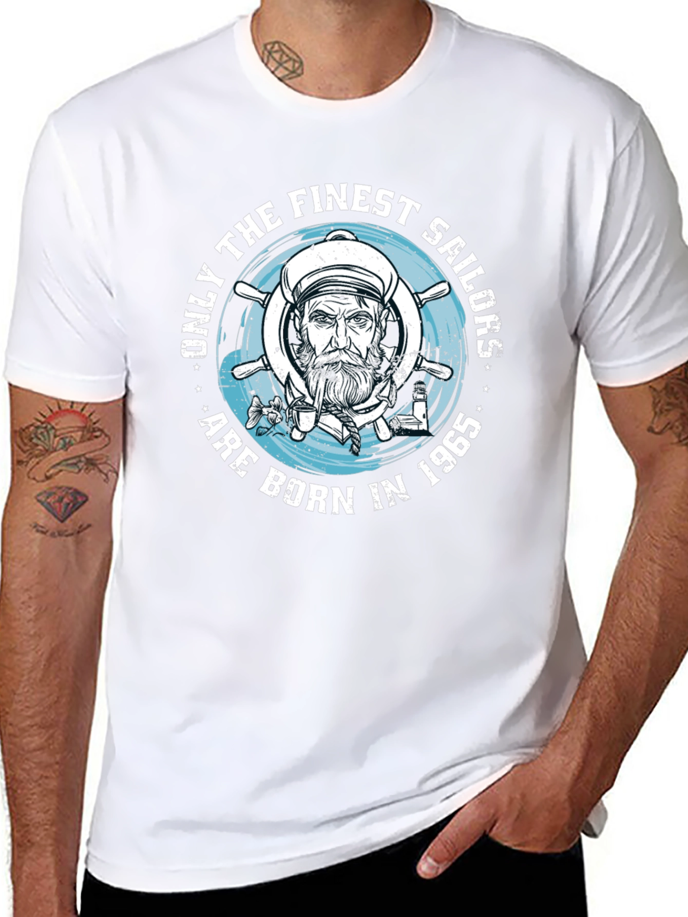 Finest Sailors Born in 1965 T-Shirt