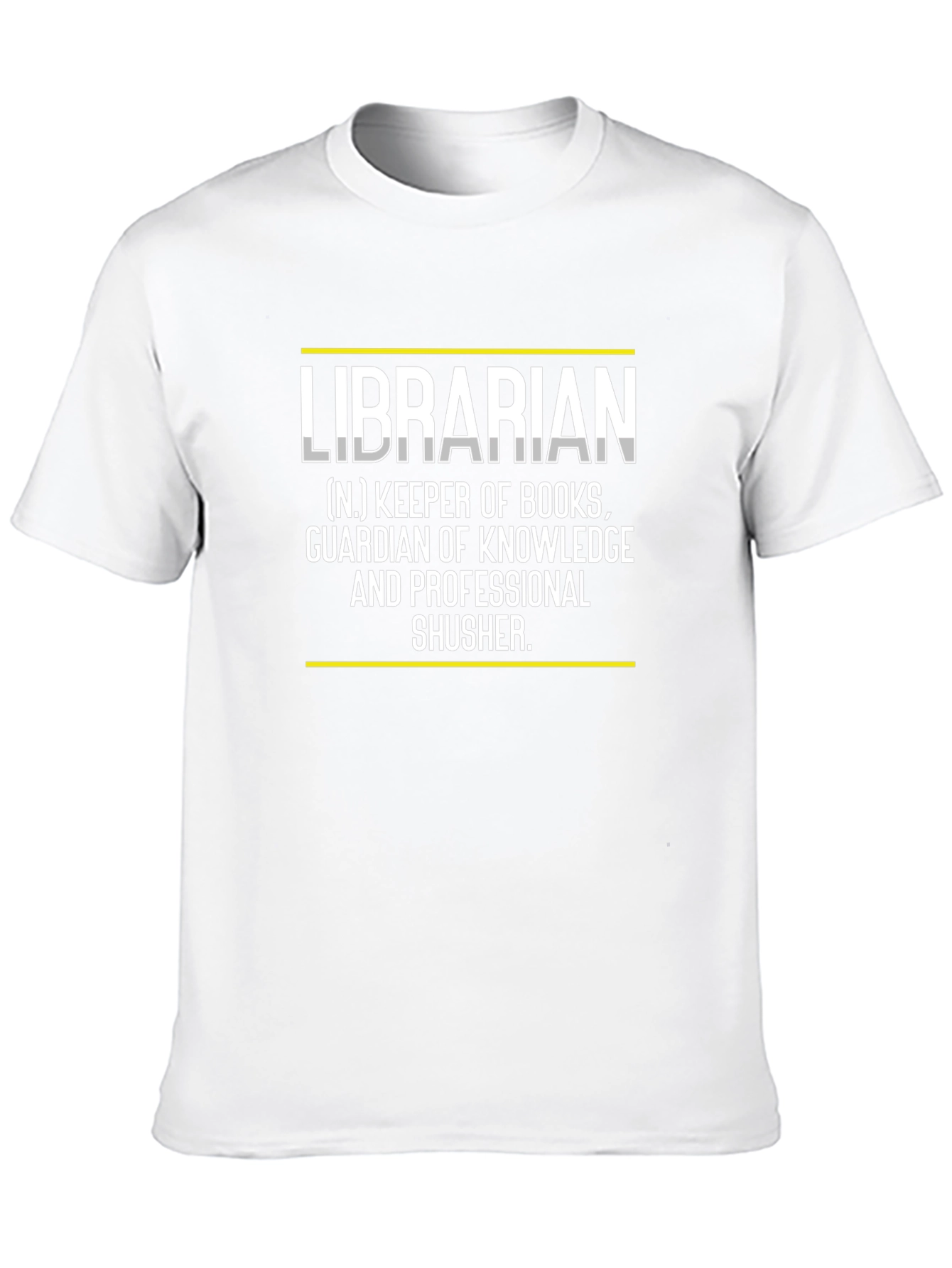 Librarian Definition Black T-Shirt