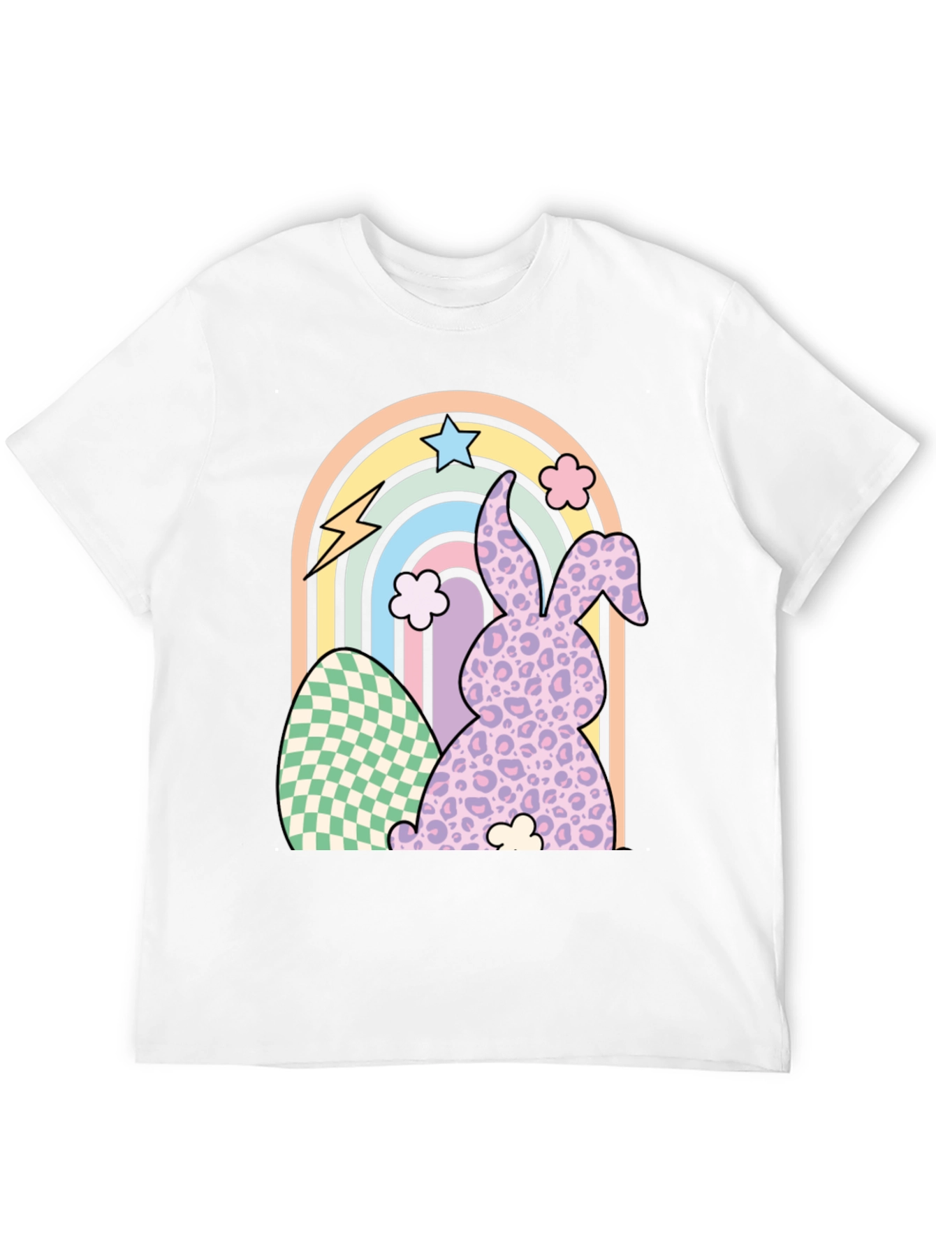 Easter Bunny Rainbow T-Shirt