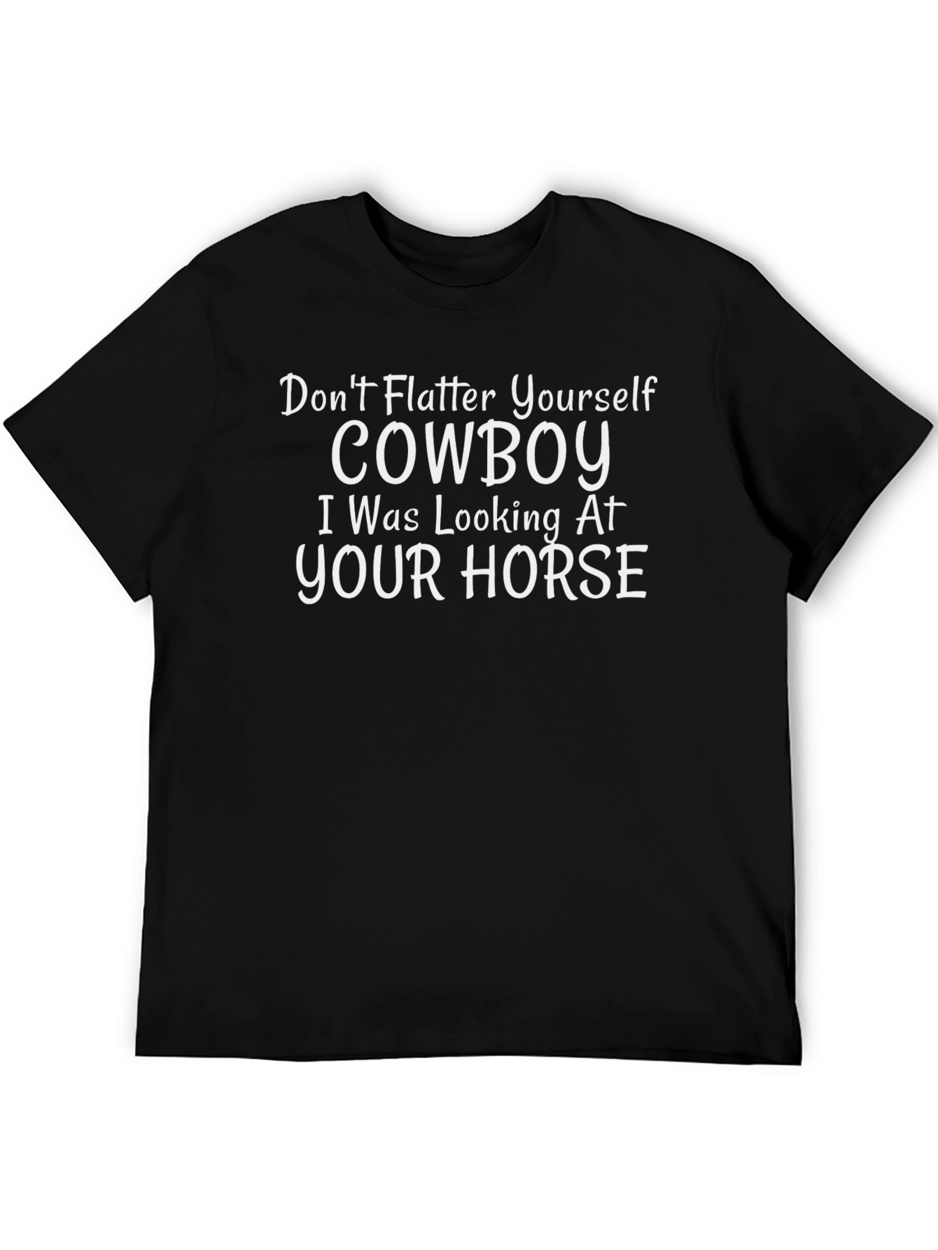 Humorous Cowboy Horse T-Shirt