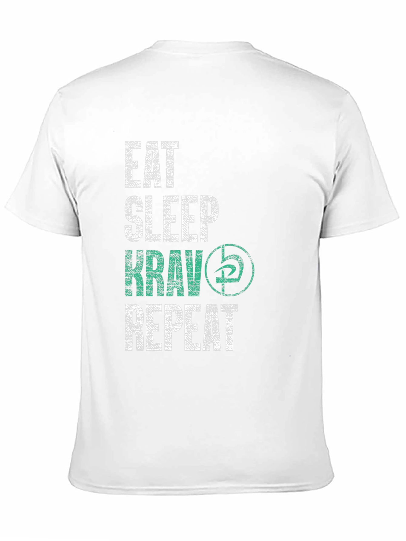 Eat Sleep Krav Repeat Black T-Shirt