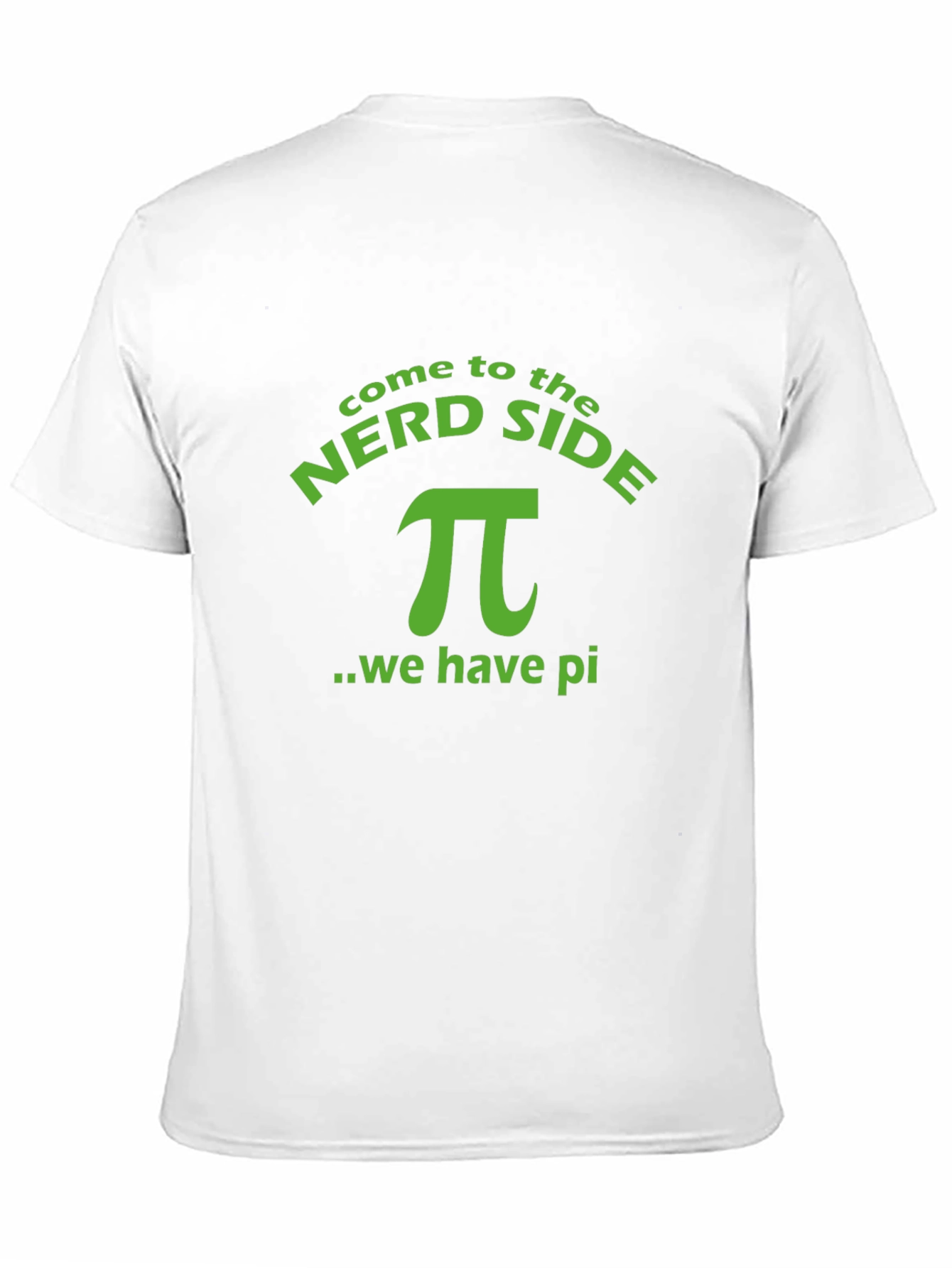 Nerd Side Pi T-Shirt - Soft Cotton Tee