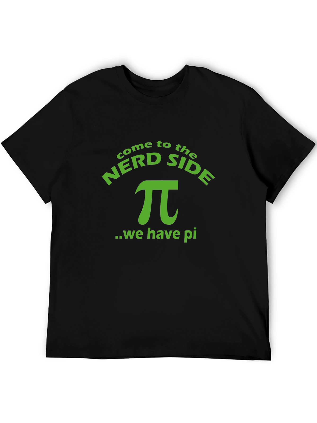 Nerd Side Pi T-Shirt - Soft Cotton Tee