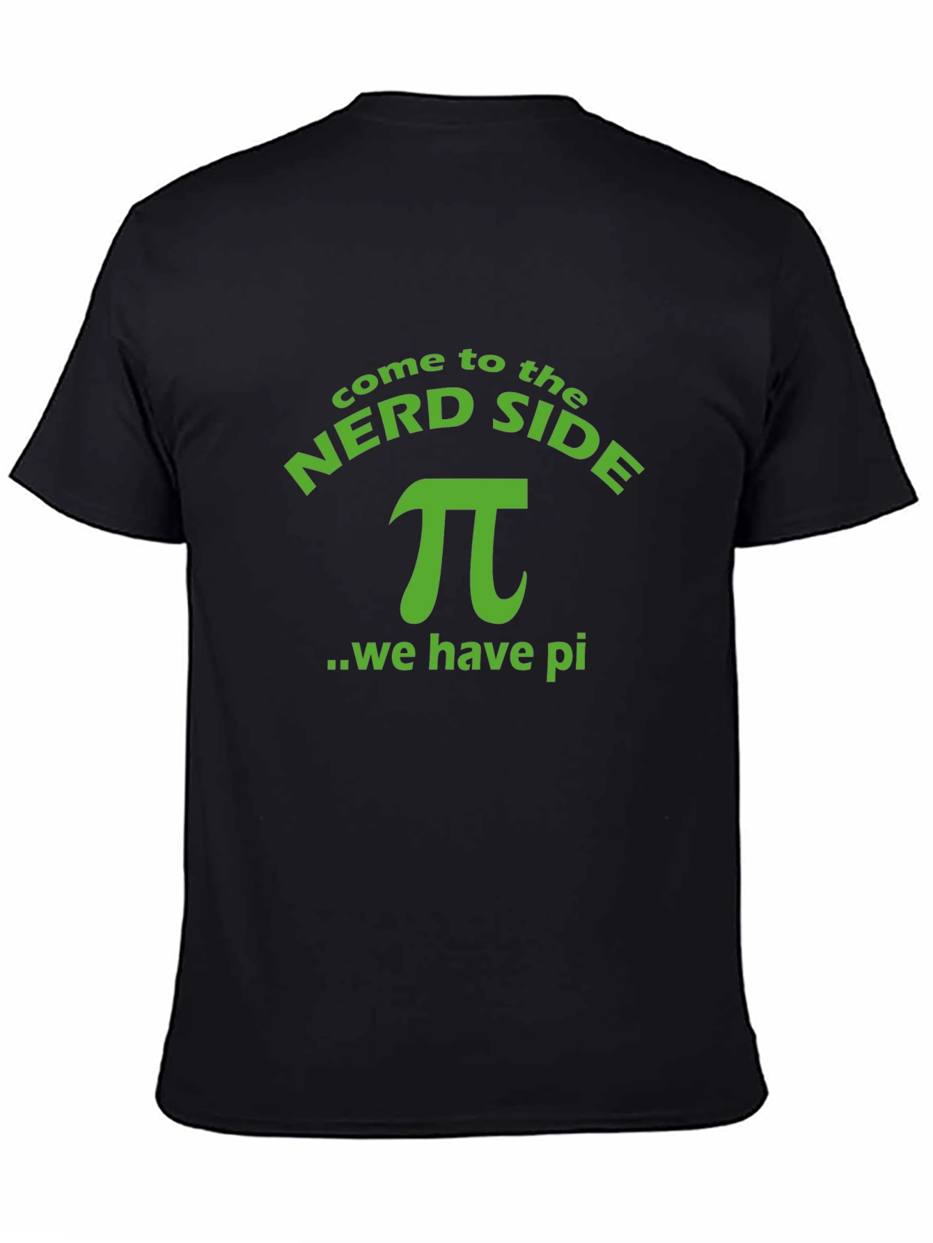 Nerd Side Pi T-Shirt - Soft Cotton Tee