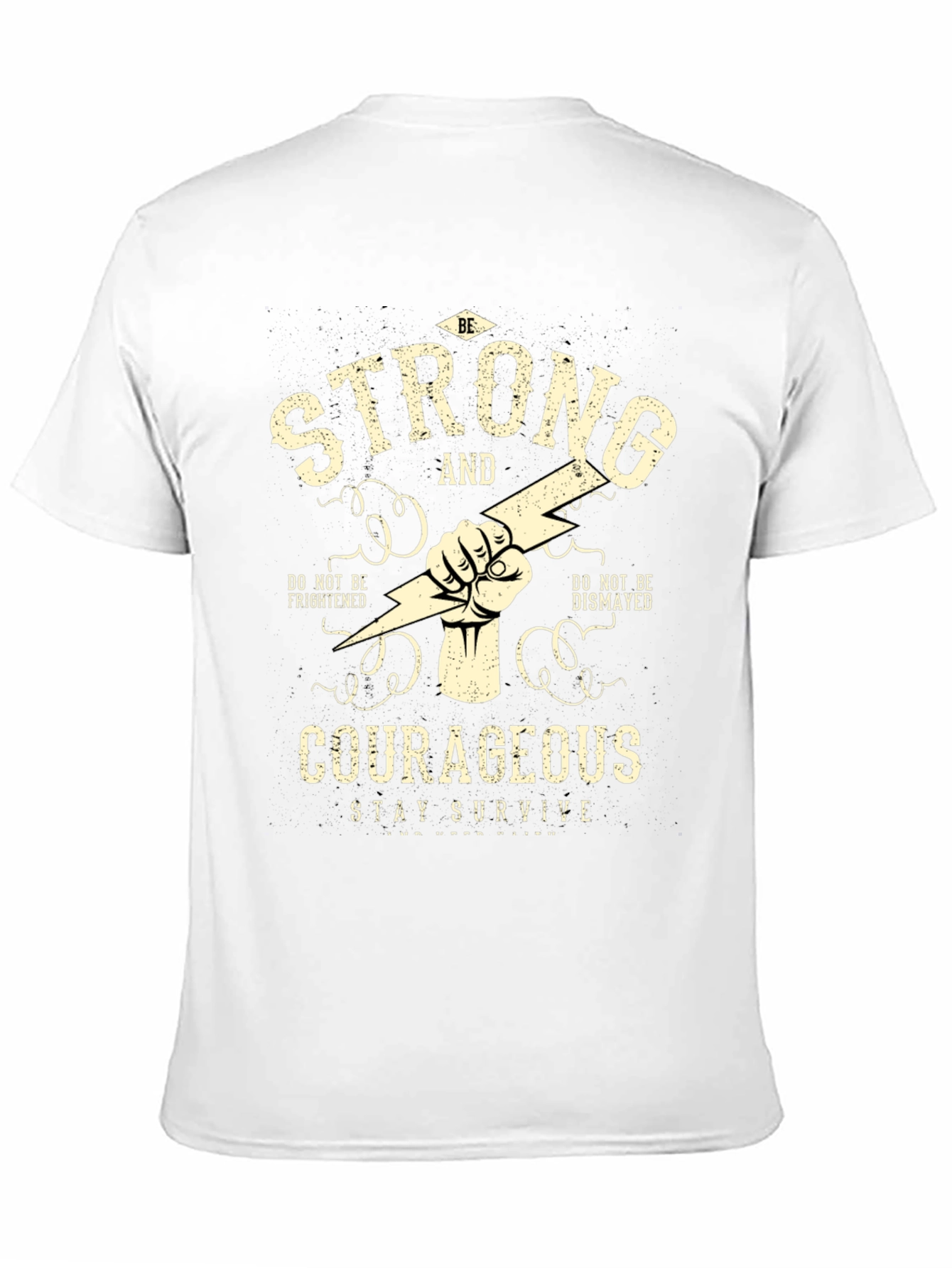 Strong and Courageous Graphic T-Shirt