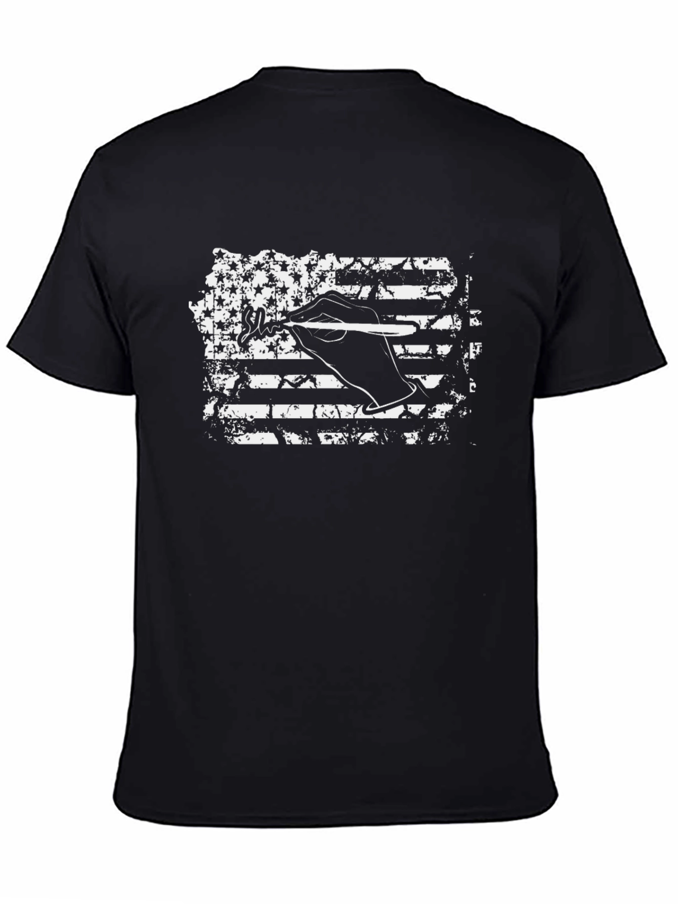 American Flag Hand Art T-Shirt