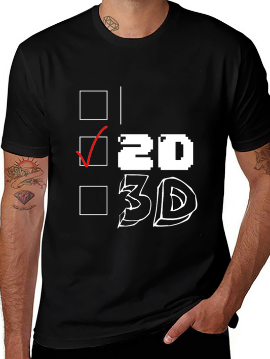 2D Graphic T-Shirt