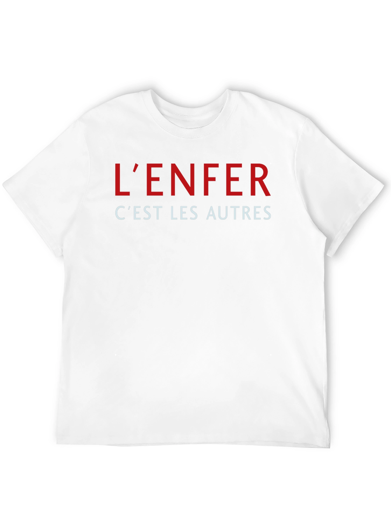 Lenfer Cest Les Autres Graphic Tee