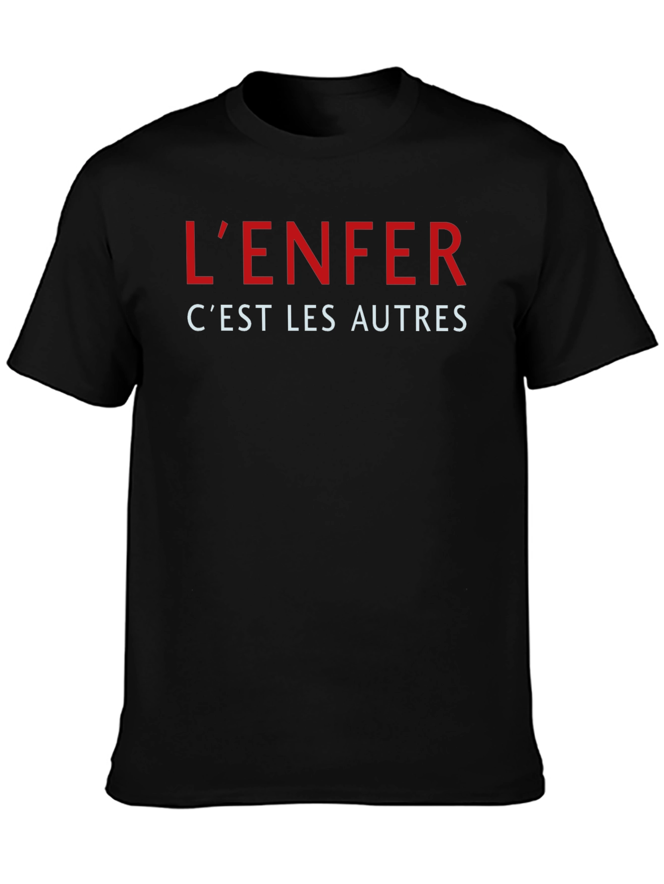 Lenfer Cest Les Autres Graphic Tee