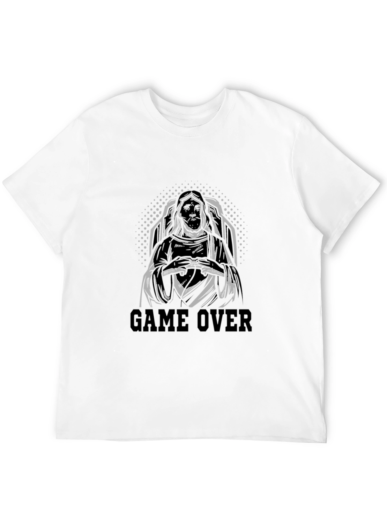 Game Over T-Shirt - Grim Reaper Gamer Design