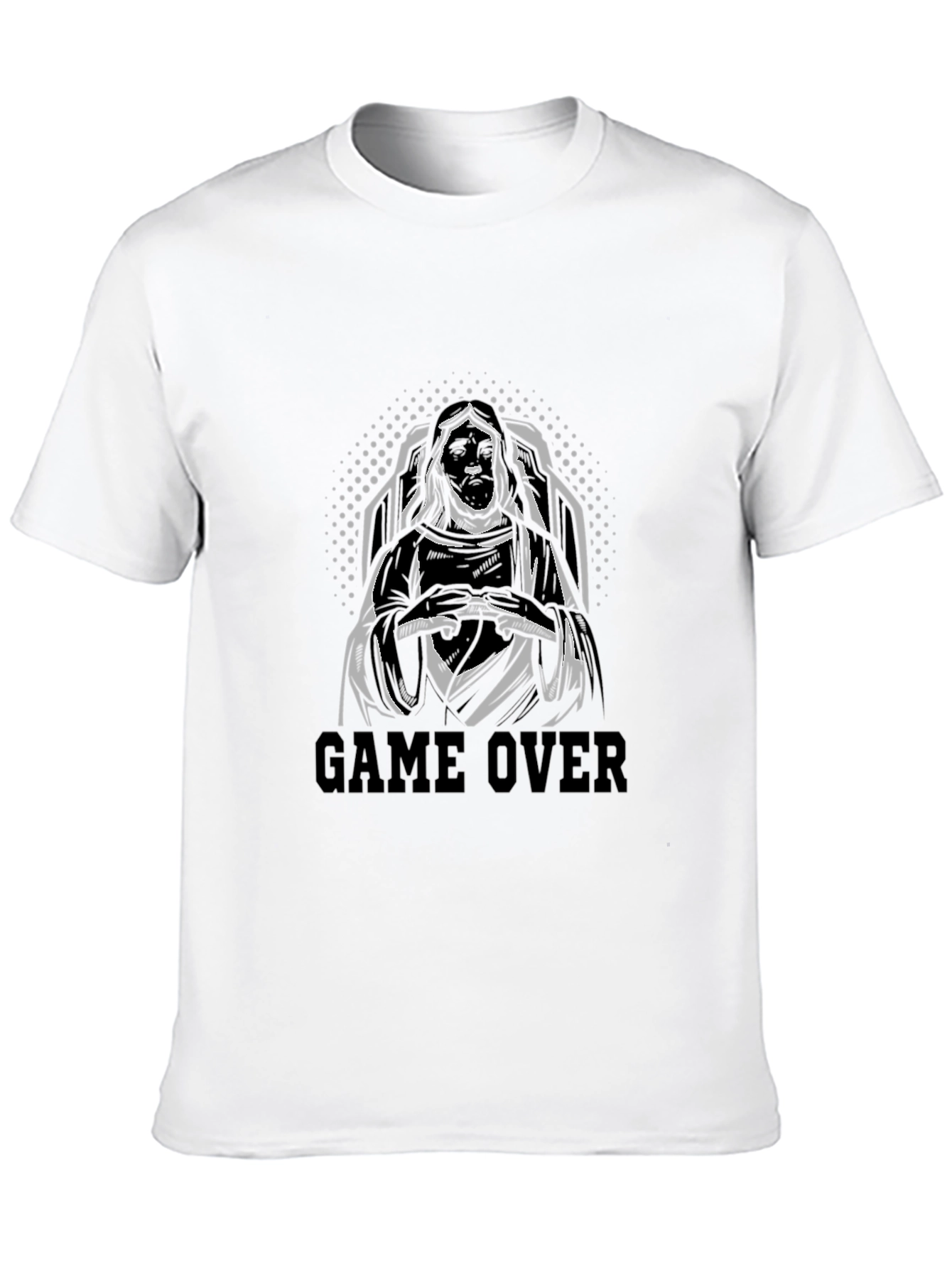 Game Over T-Shirt - Grim Reaper Gamer Design