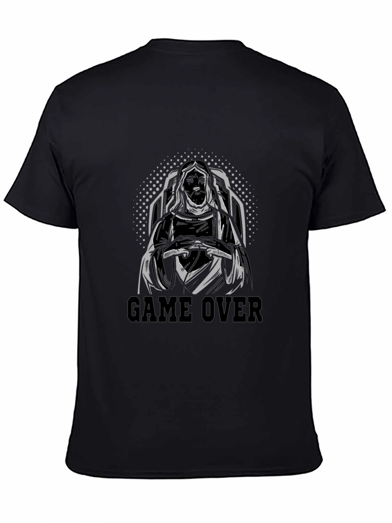 Game Over T-Shirt - Grim Reaper Gamer Design