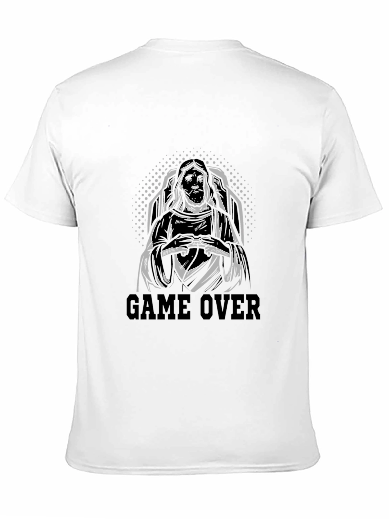 Game Over T-Shirt - Grim Reaper Gamer Design