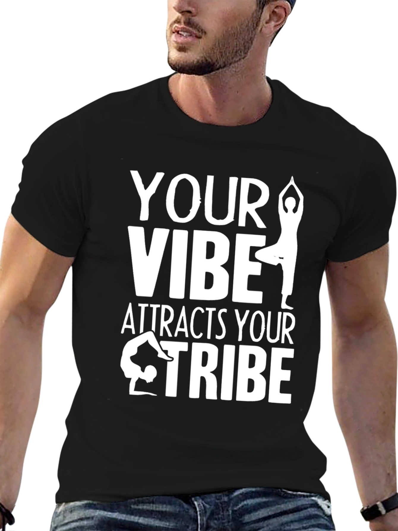 Yoga Vibe T-Shirt - Attract Your Tribe