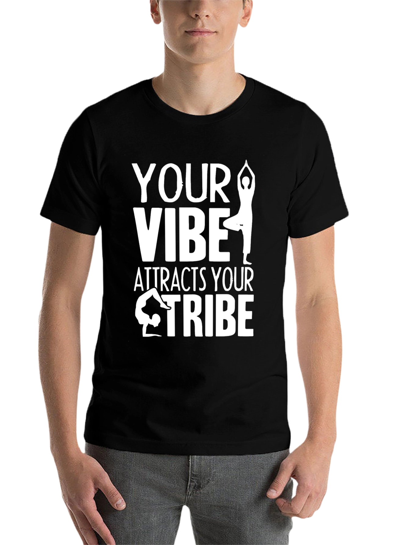 Yoga Vibe T-Shirt - Attract Your Tribe