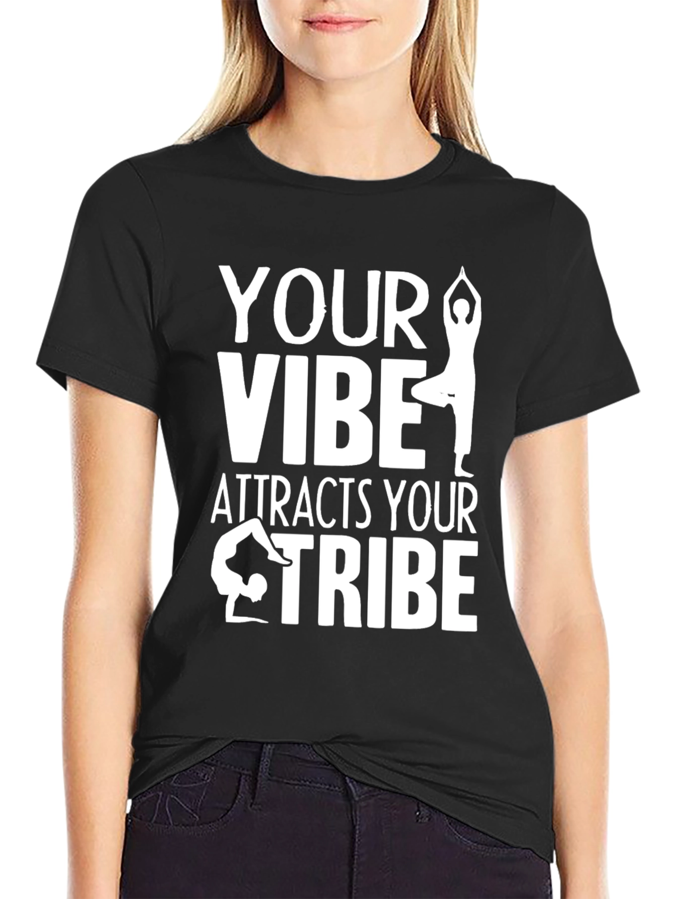 Yoga Vibe T-Shirt - Attract Your Tribe