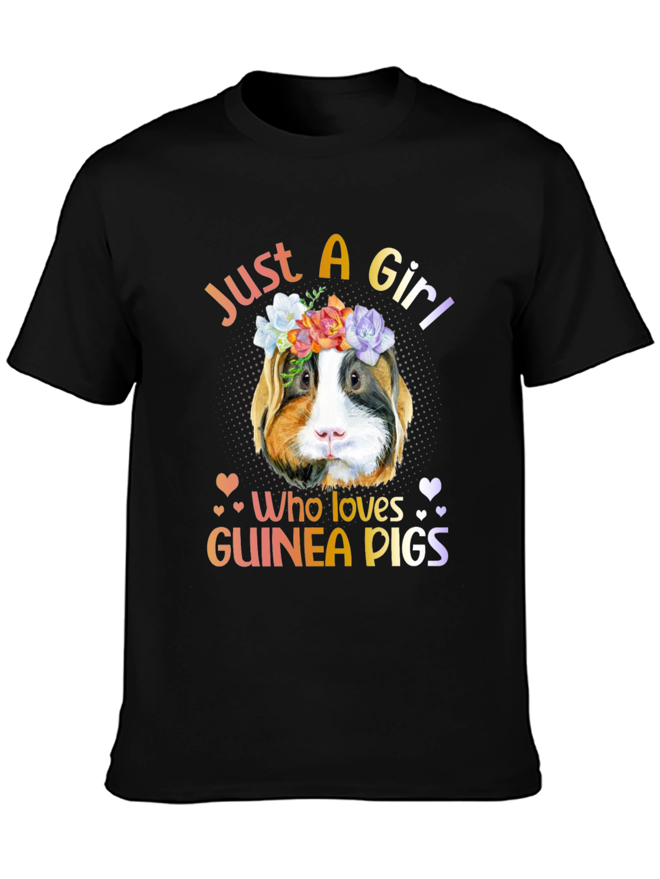 Just a Girl Who Loves Guinea Pigs T-Shirt