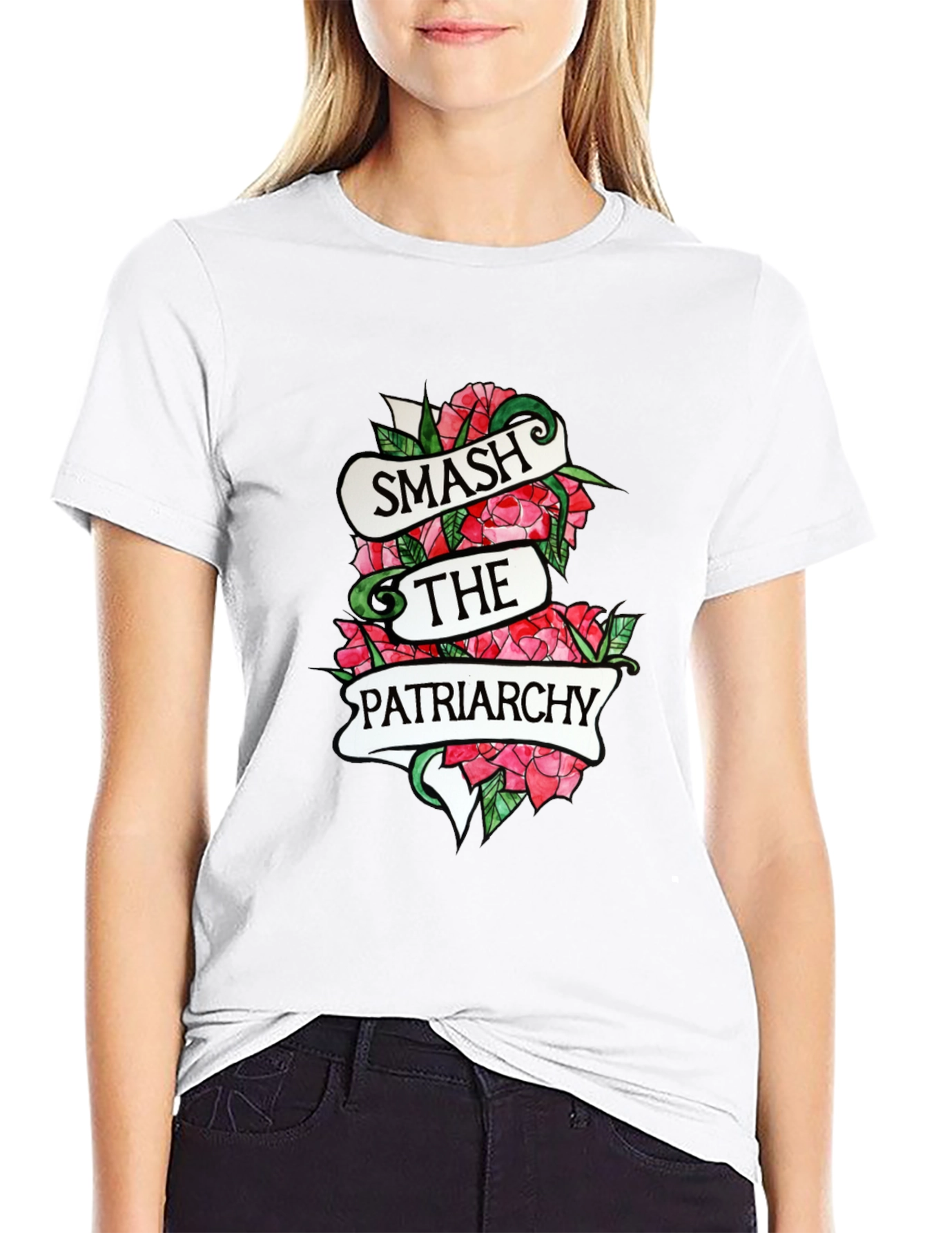 Smash the Patriarchy Graphic Tee - Empowering Feminism Shirt
