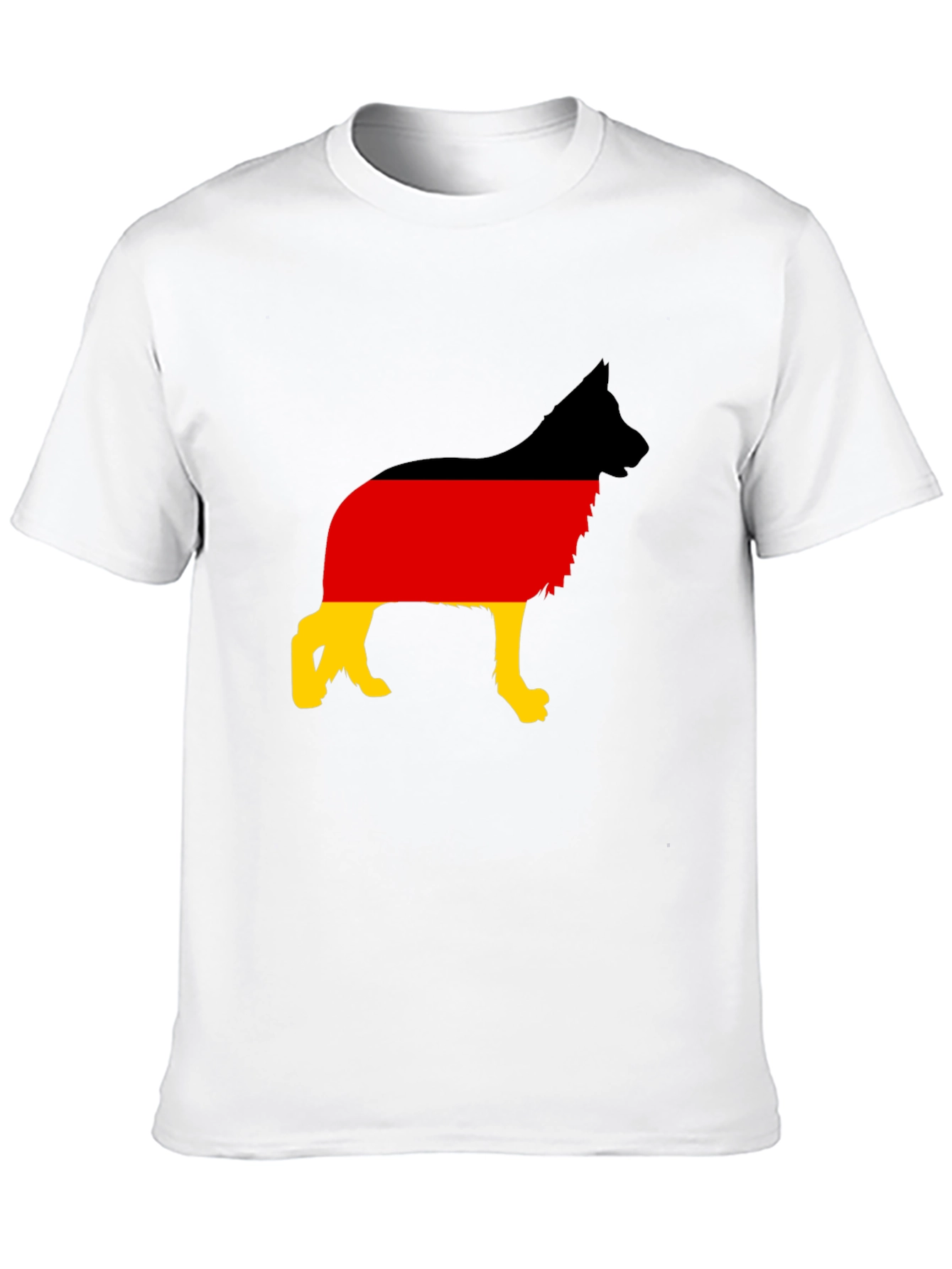 German Shepherd Flag T-Shirt - Deutschland Dog Tee