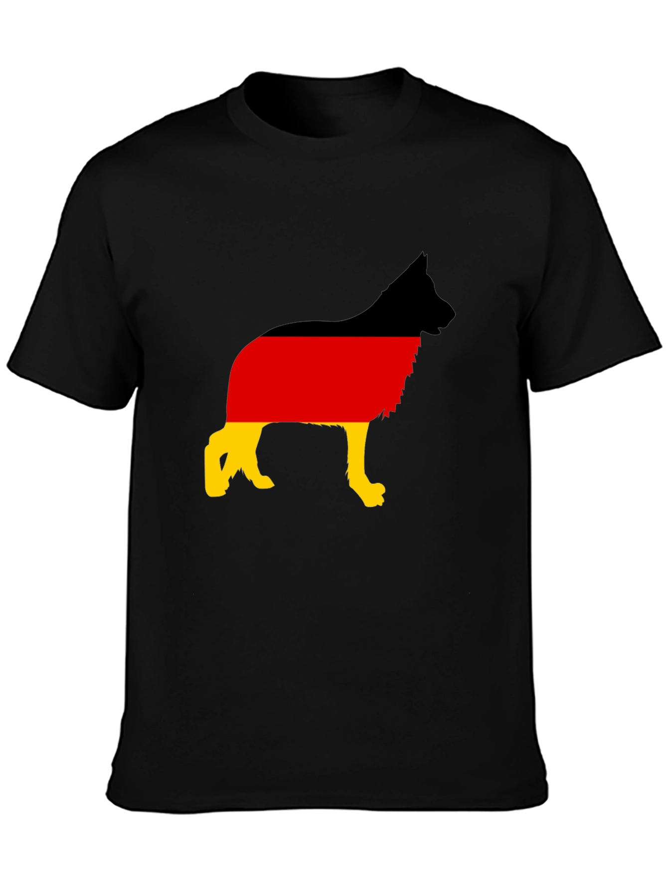 German Shepherd Flag T-Shirt - Deutschland Dog Tee